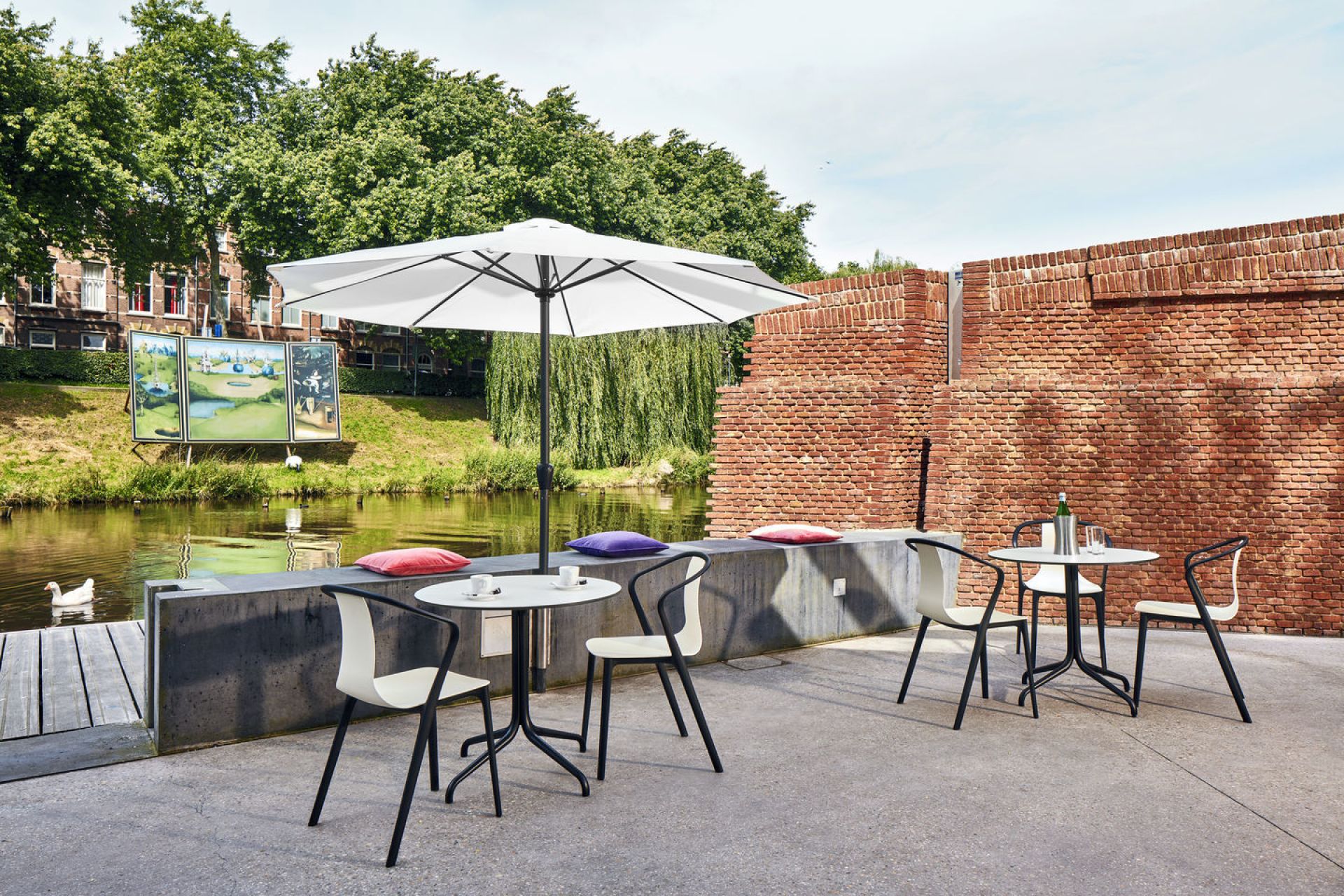 Belleville Armchair Plastic Chair Vitra