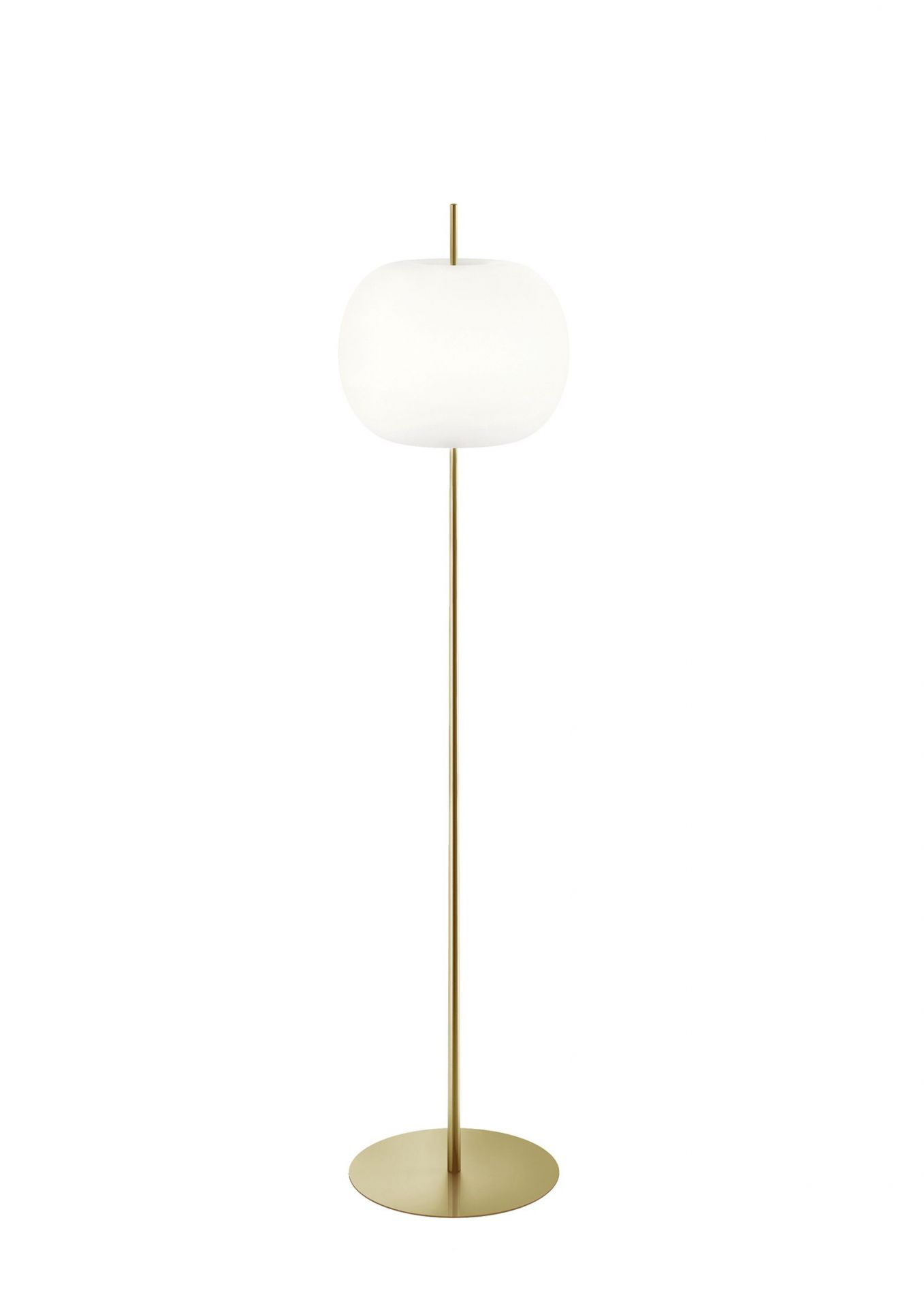 Kushi XL Floor Lamp Brass Kdln