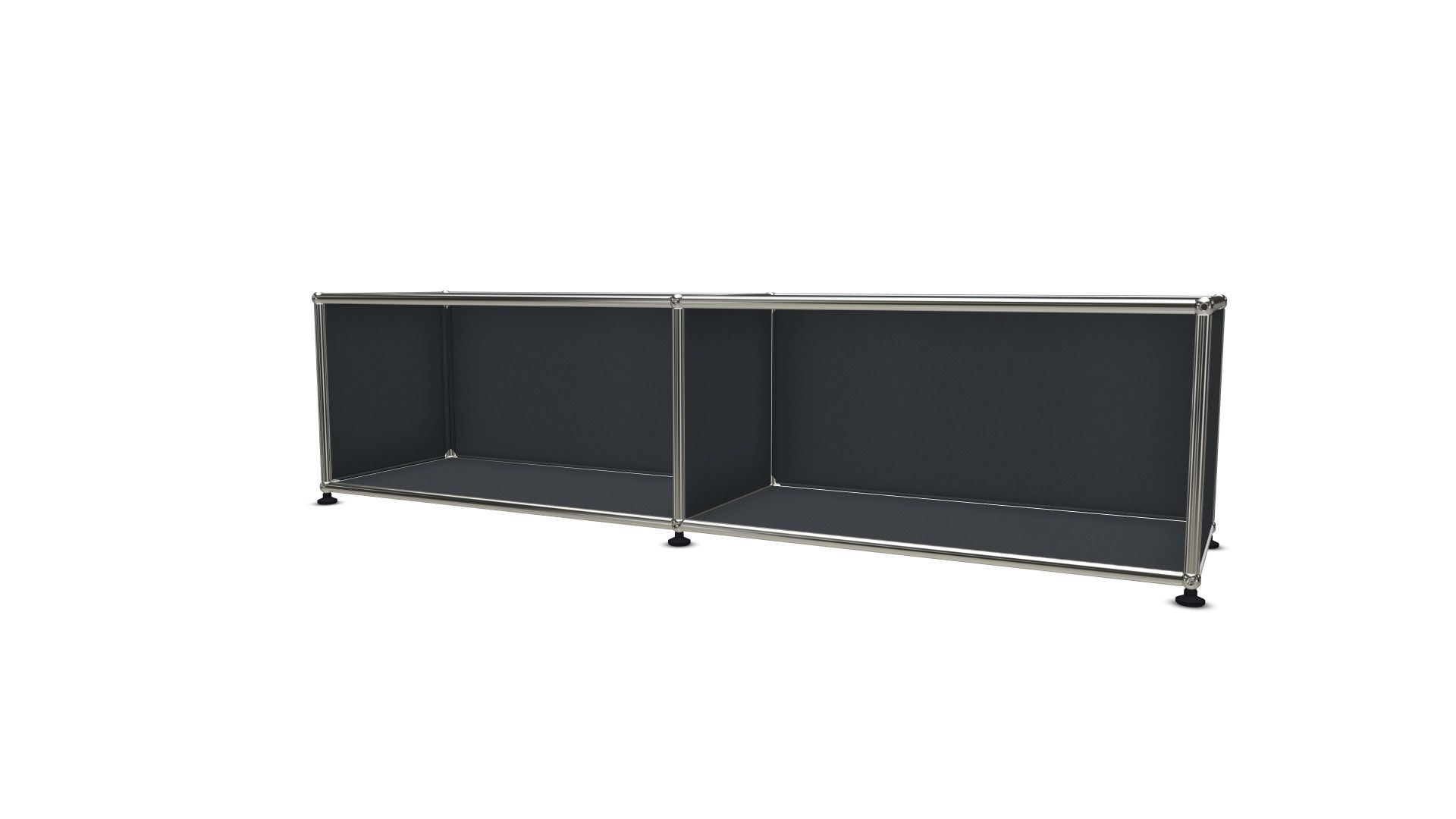 USM Haller Lowboard offen anthrazit