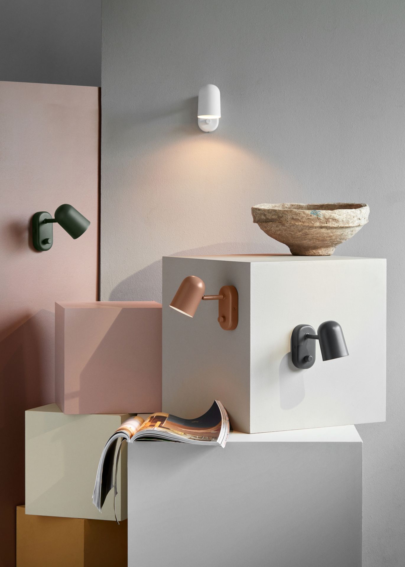 Buddy Wall wall light DARK GREY Northern SINGLE PIECES