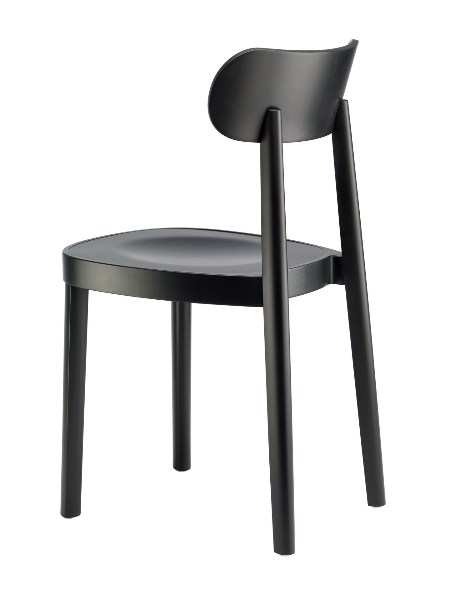 Wooden chair 118 M Black TP 29 Thonet
