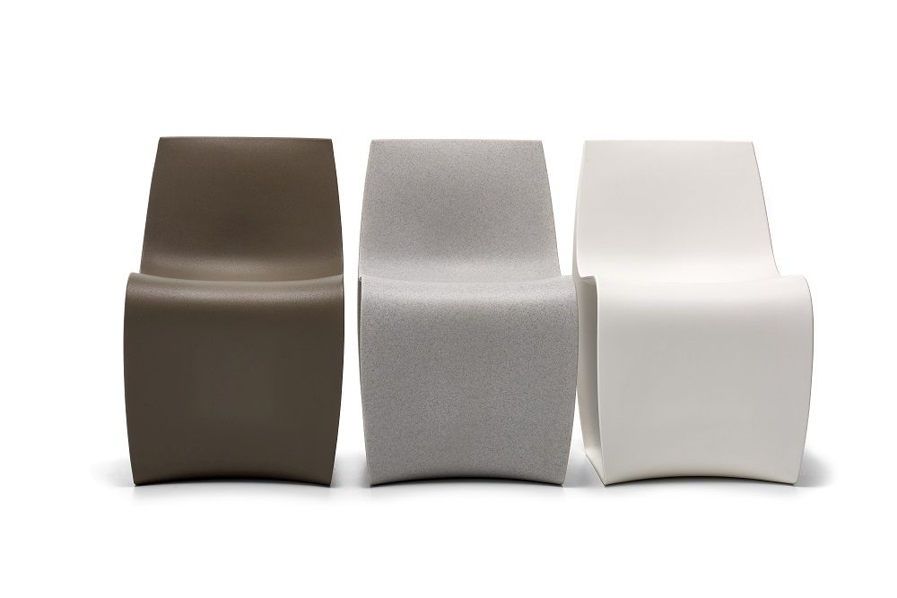 SIGN MATT Chair Indoor / Outdoor MDF Italia Concrete matte