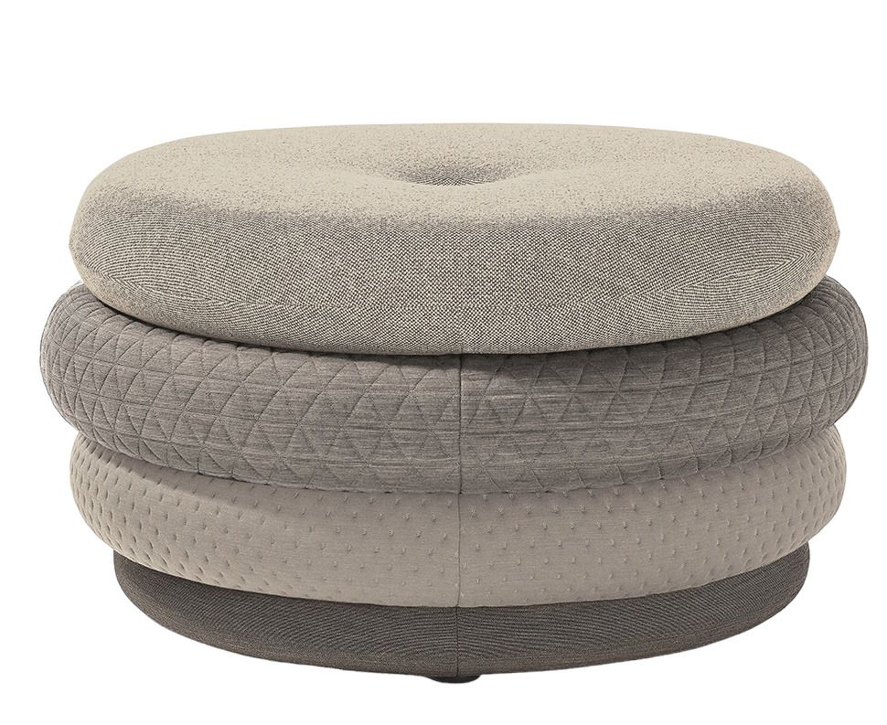 Fat Tom Pouf Lounge - Stool without Legs Richard Lampert Beige