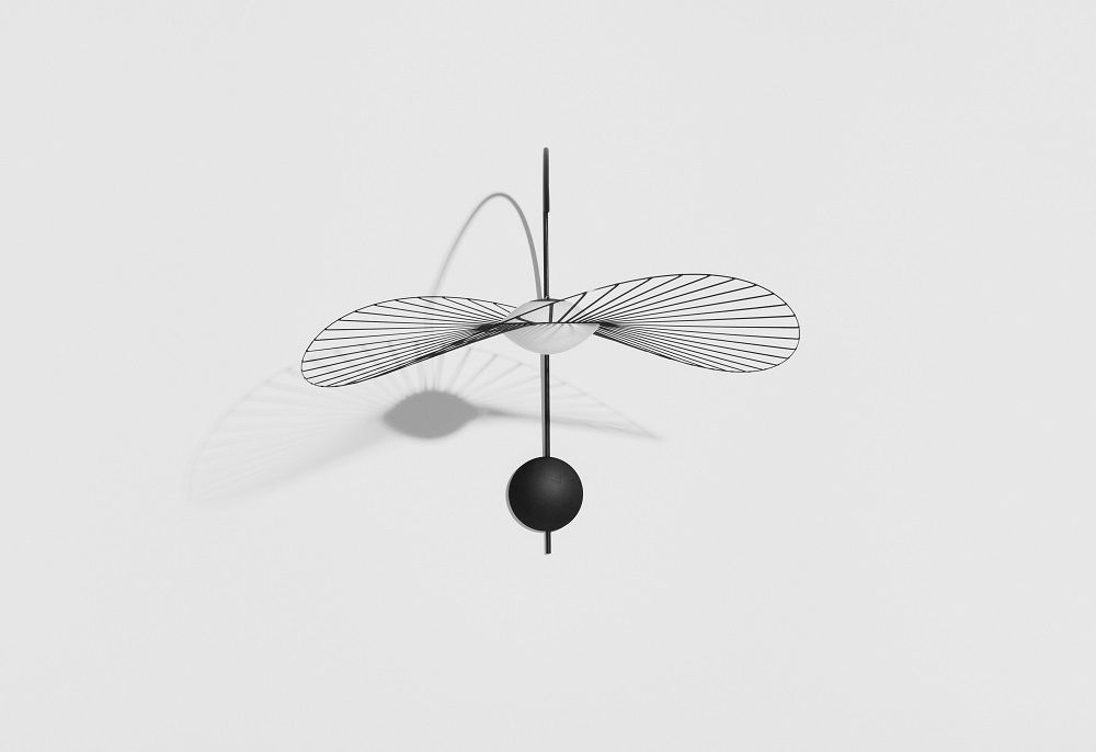 Vertigo Nova Wall Lamp Petite Friture Black/White