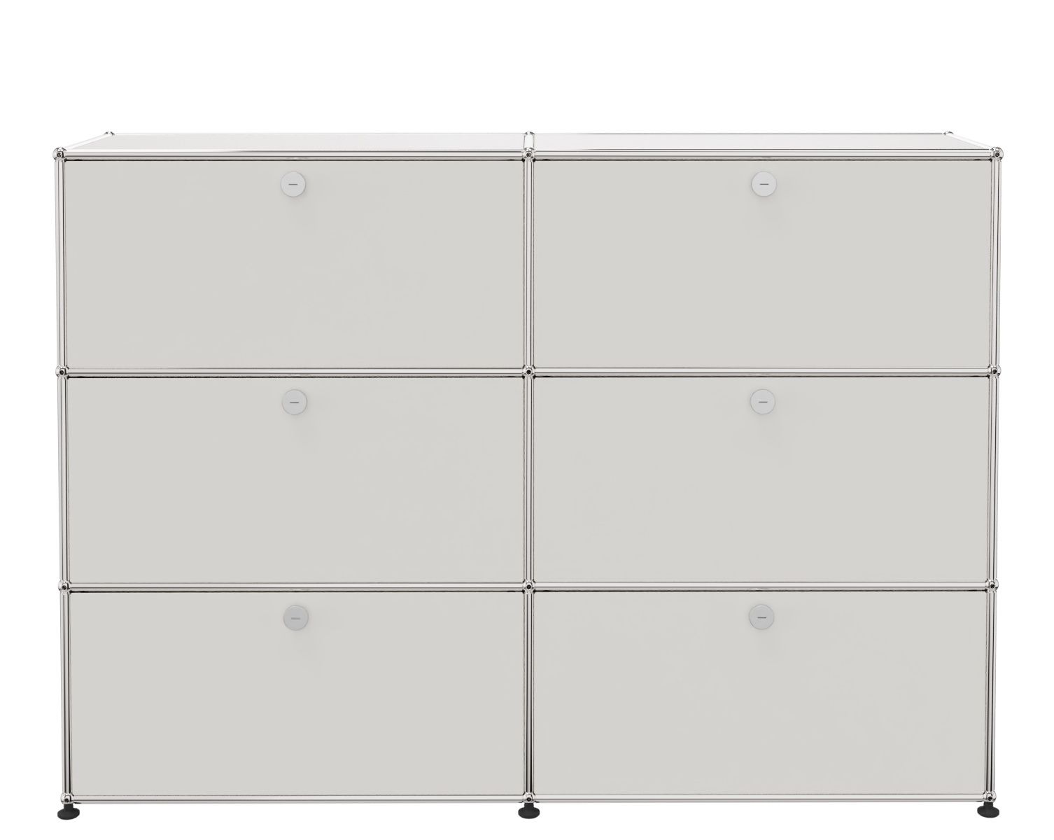 USM Haller Highboard 6 Flaps Pure white - FAST DELIVERY     