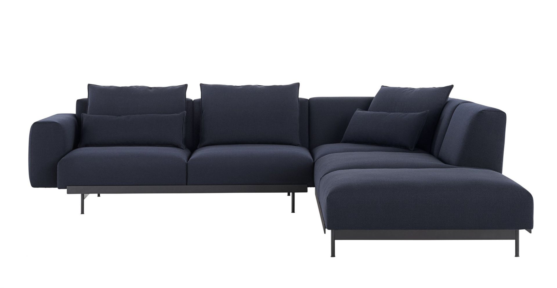 In Situ Modular Sofa 3-Seater Chaise Longue Muuto