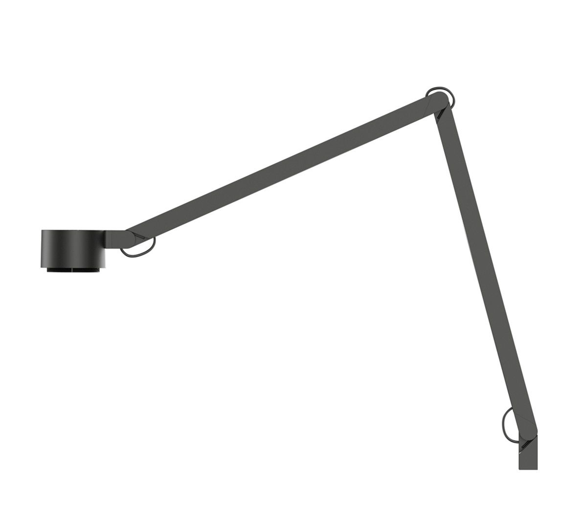 w227 Angle aluminium pin table lamp wästberg 