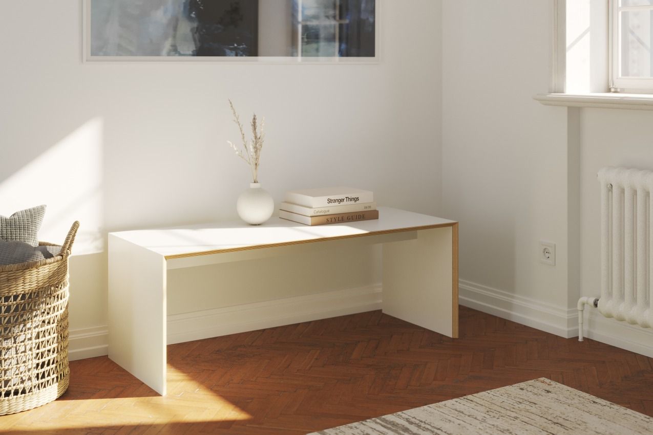 Bridge bench / side table Müller Möbelwerkstätten 
