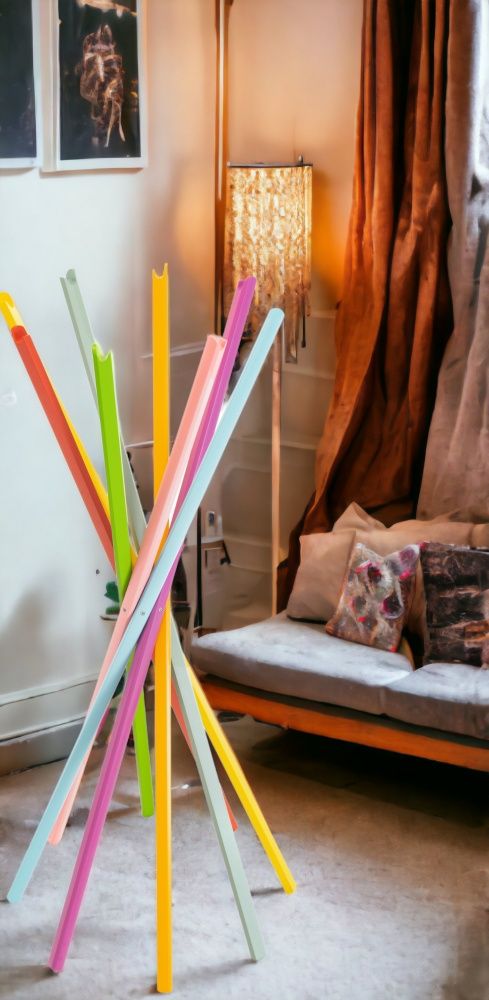 301 Sciangai Coat Rack 50 Multicoloured Zanotta