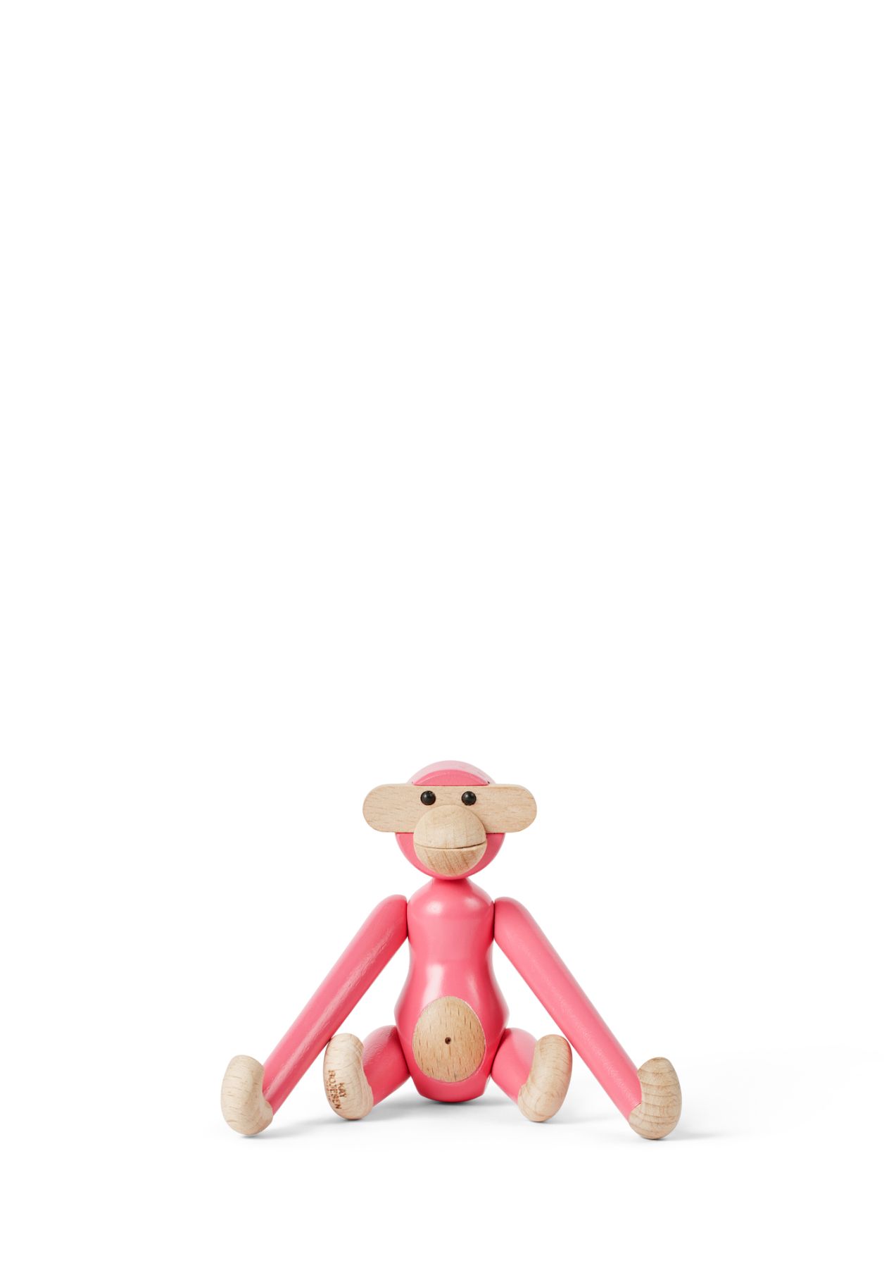 Monkey Mini coloured Kay Bojesen Pink
