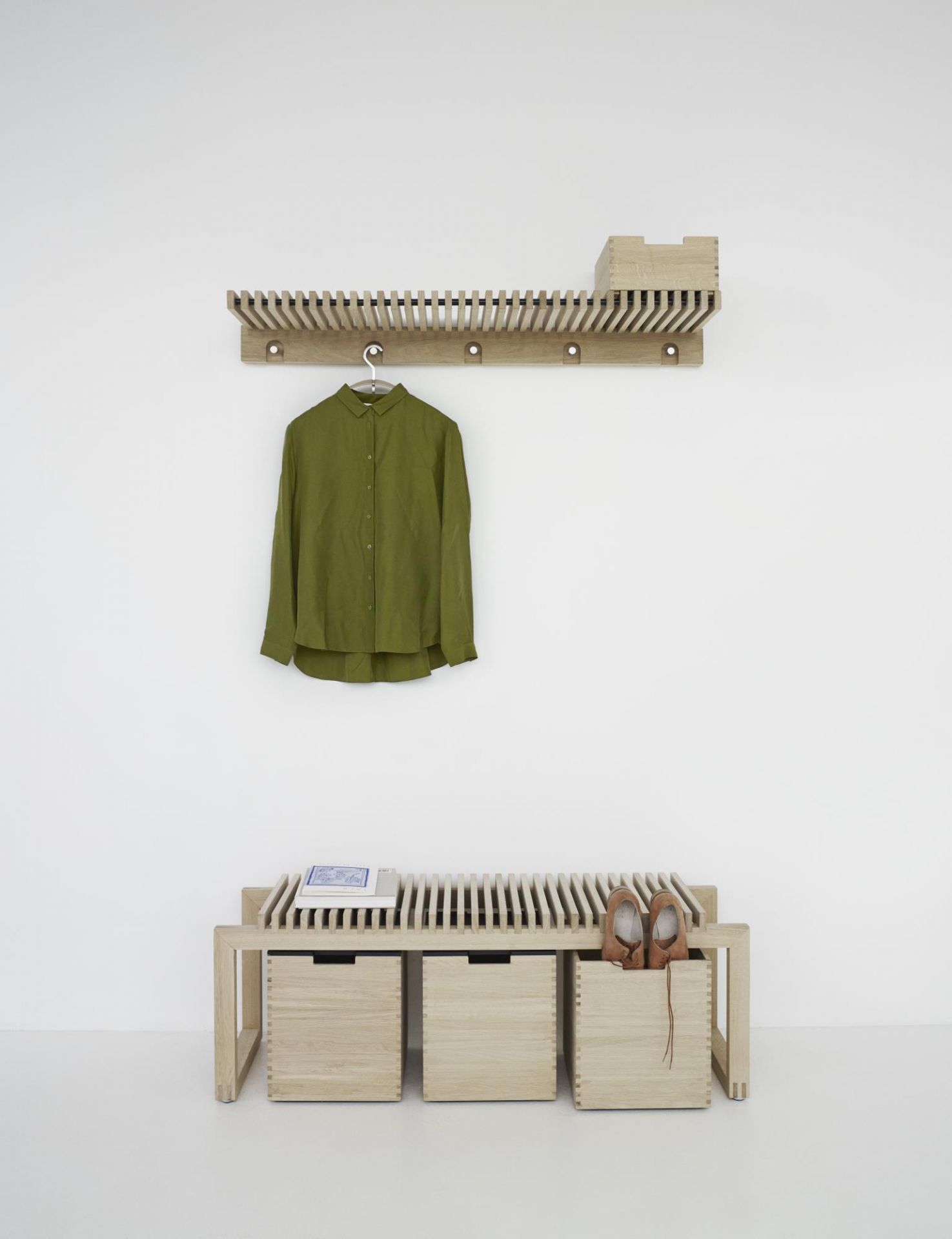 Cutter Wardrobe Wall coat rack Skagerak by Fritz Hansen