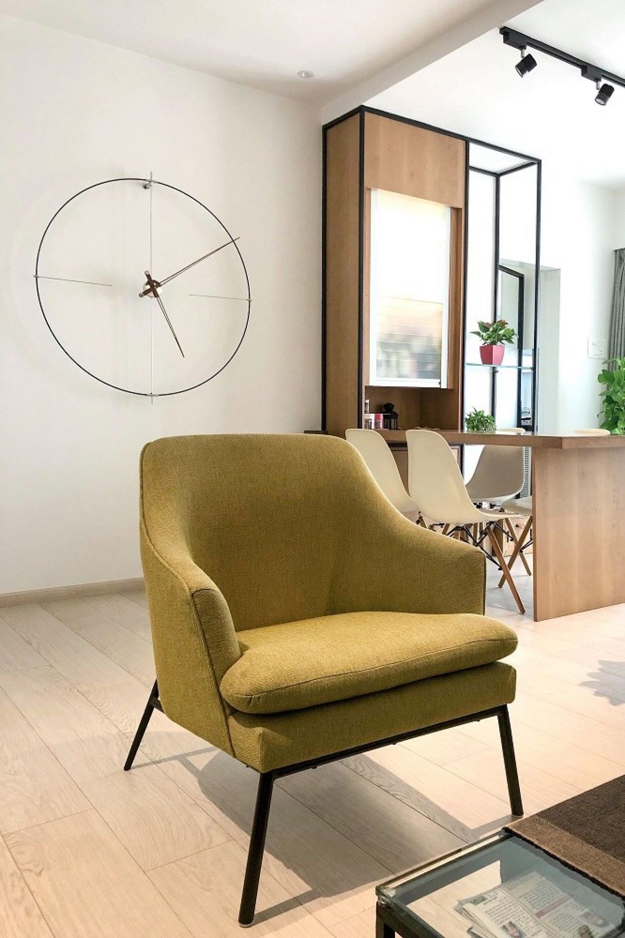 Bilbao N/ L Wall Clock nomon