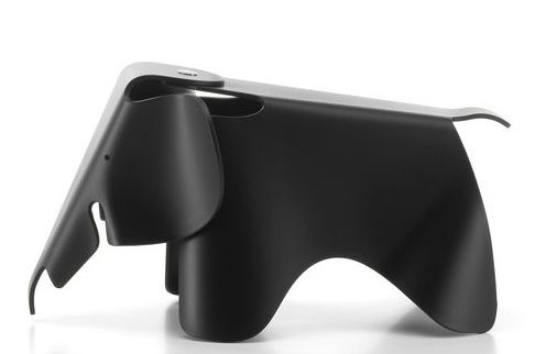 Eames Elephant Small RE Vitra deep black