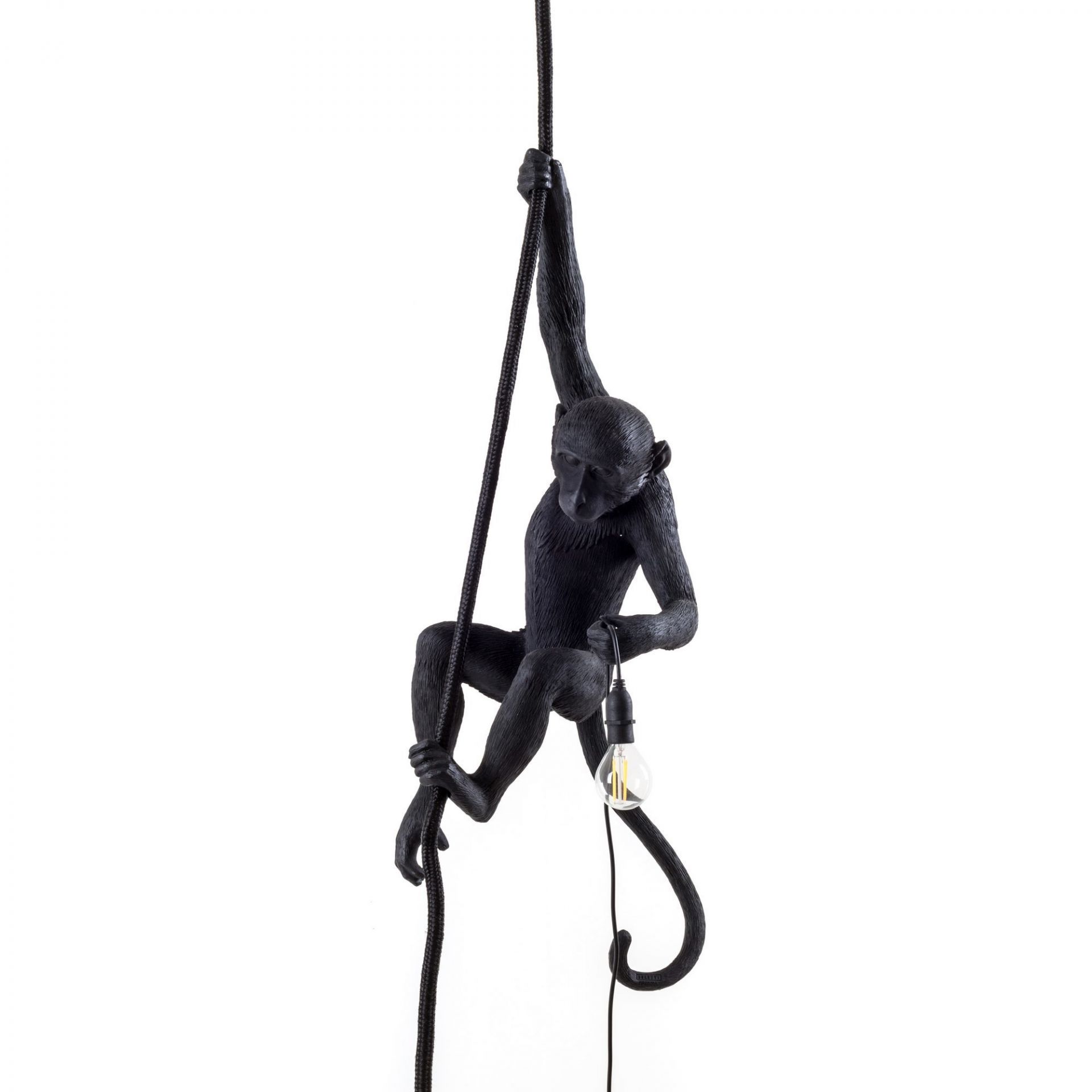 Monkey Lamp Black Pendant light Seletti SINGLE PIECES