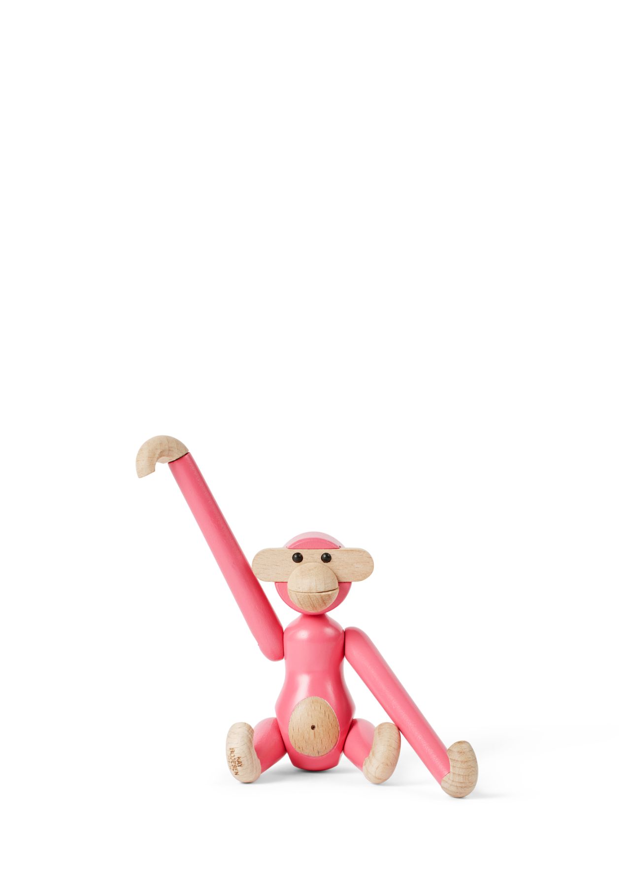 Monkey Mini coloured Kay Bojesen Pink