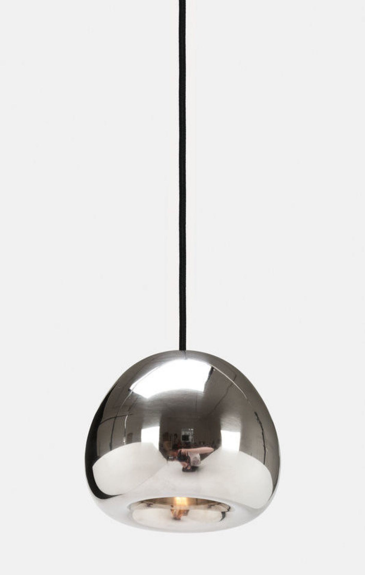 Void Mini LED Pendant Light Steel Tom Dixon
