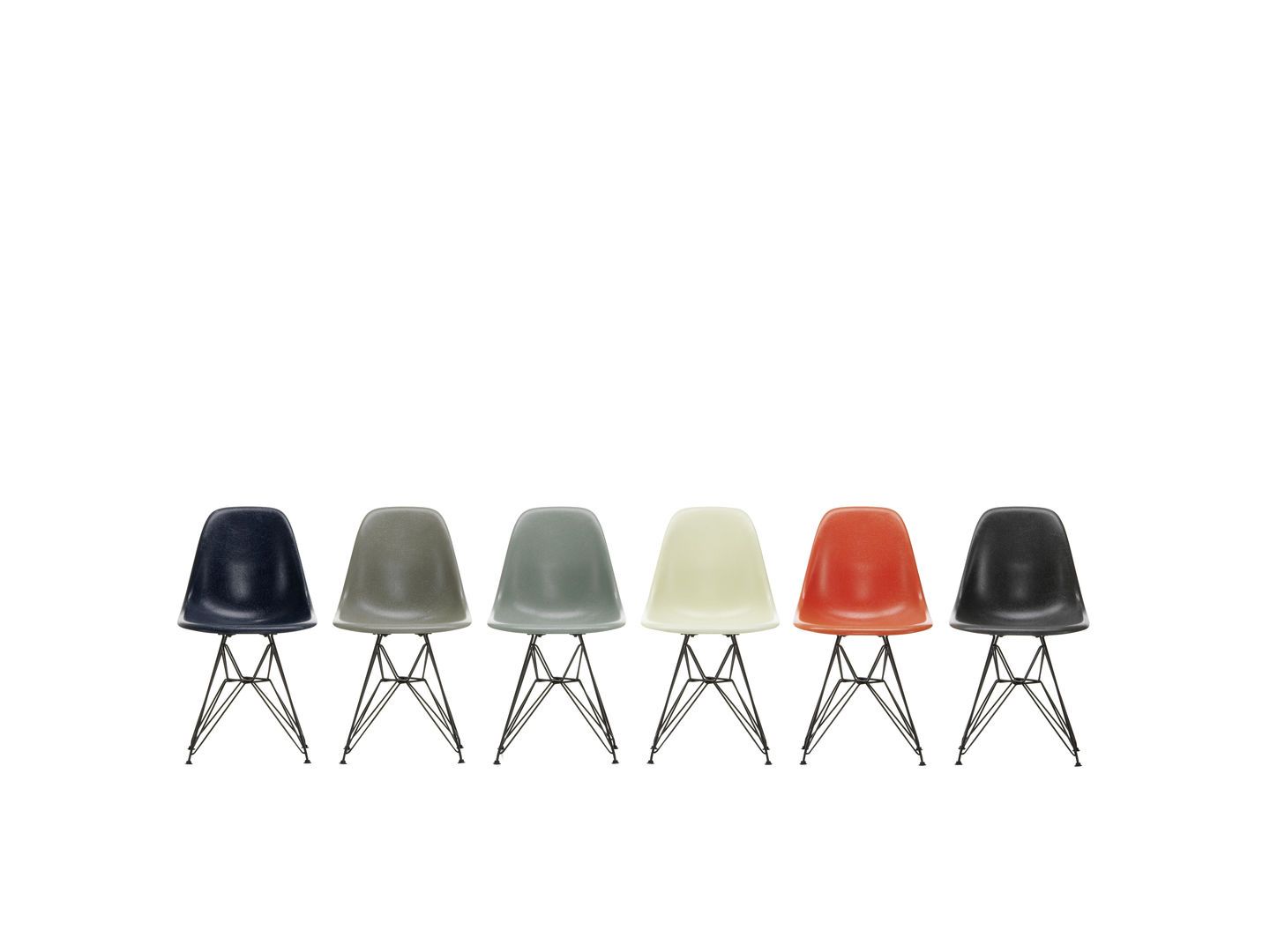 Eames Fibreglass Chair DSR Chair Vitra