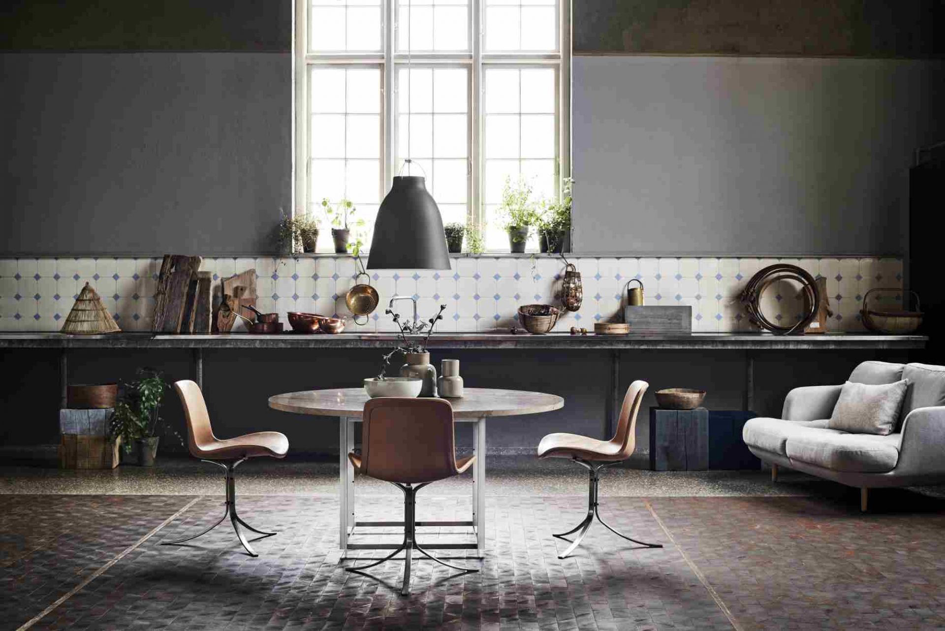 PK54 / PK 54 Dining Table 140 cm Fritz Hansen 
