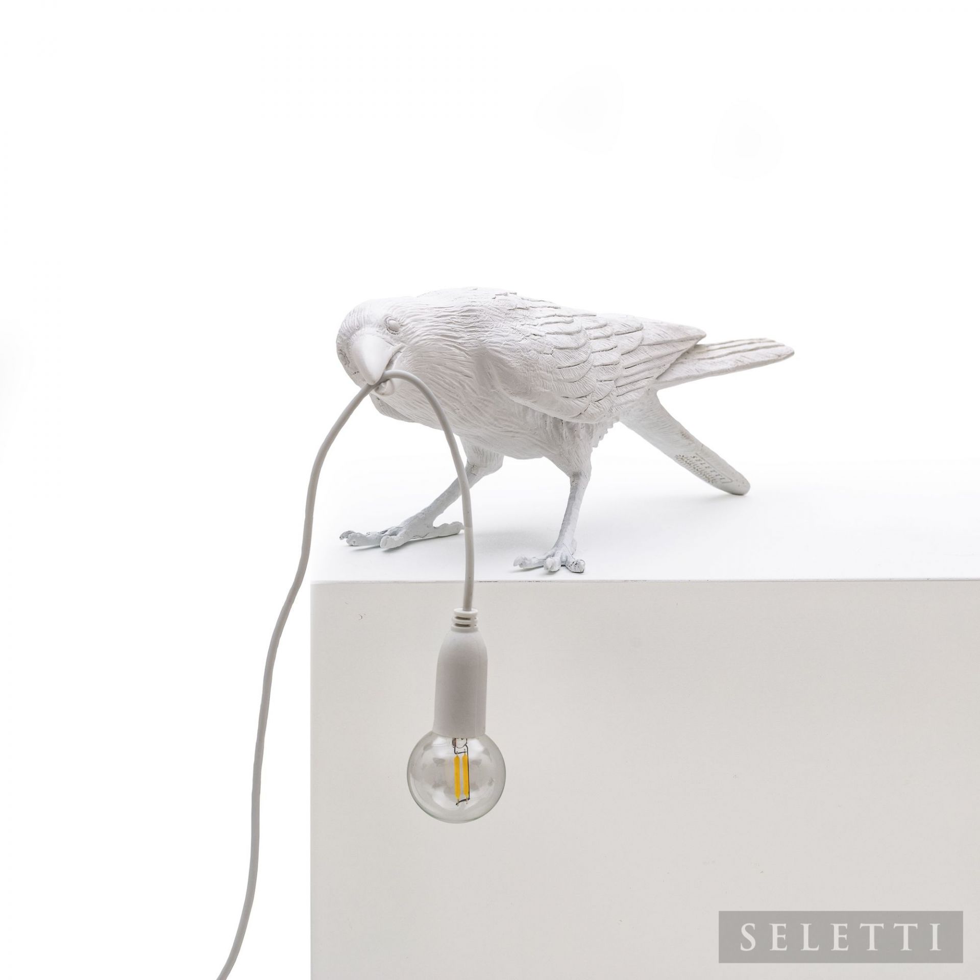 Bird Lamp Playing white lamp Seletti SINGLE PIECES