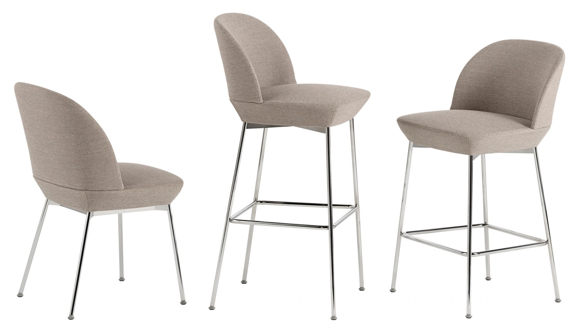Oslo Bar Stool H 75 cm Muuto