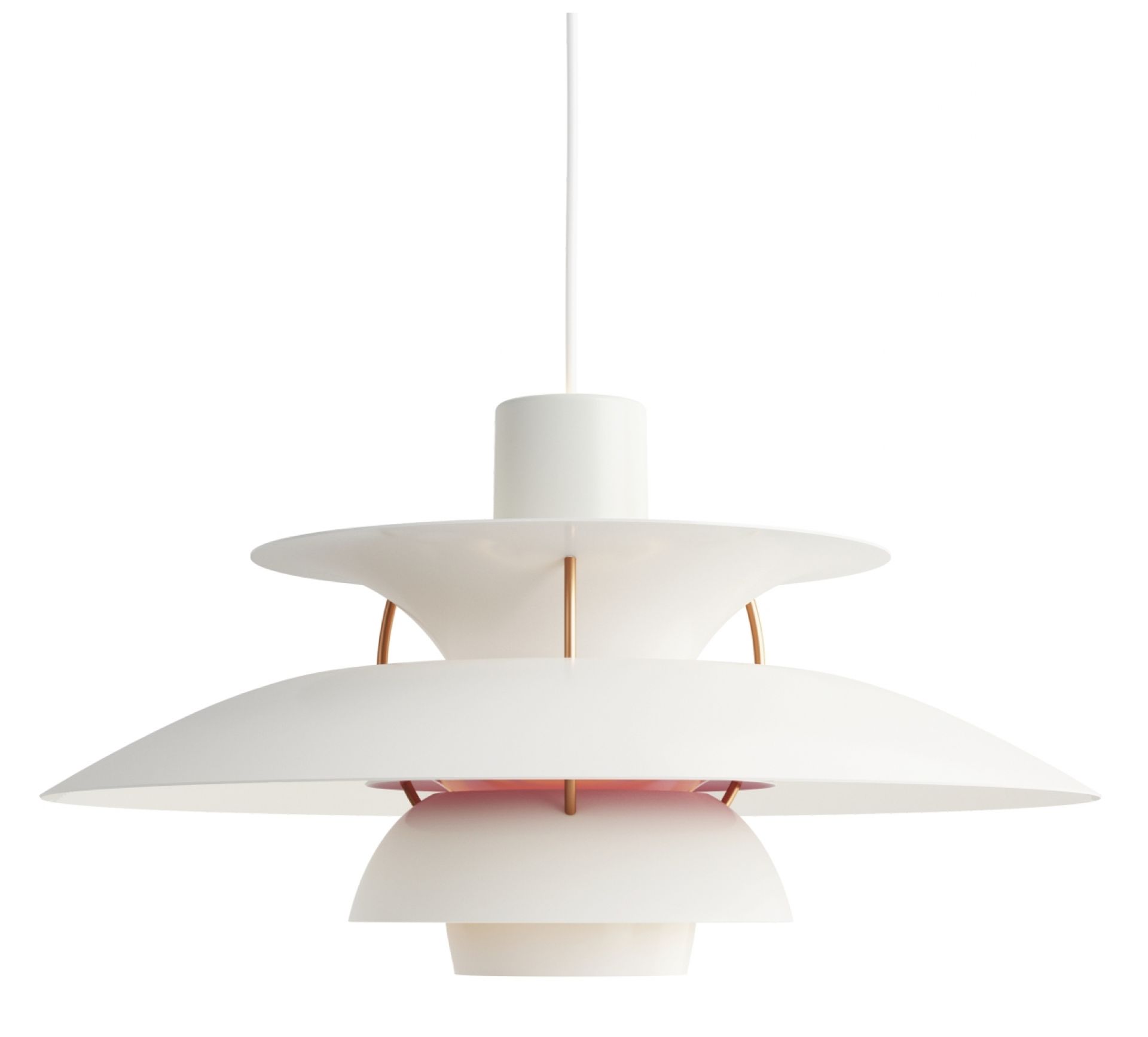 PH 5 Pendant light Modern white Louis Poulsen SINGLE PIECES