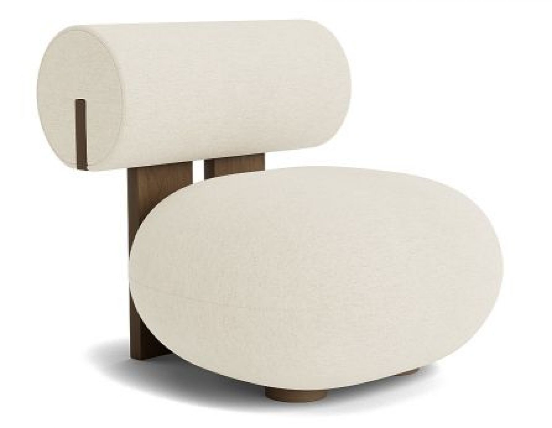 Hippo Lounge Light Smoked Oak Barnum Bouclé 24 Norr11