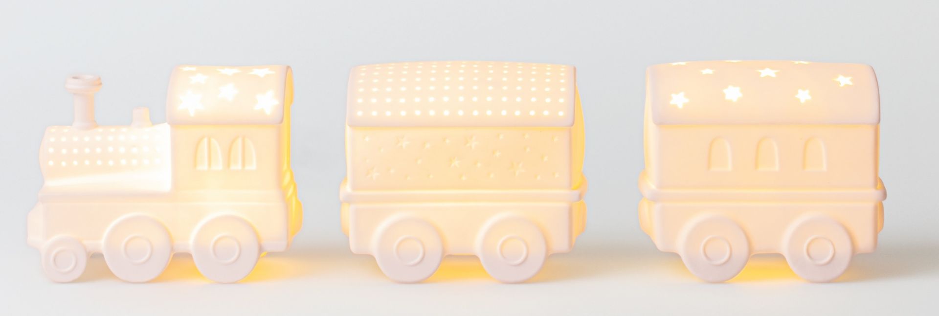 LED light train set Räder