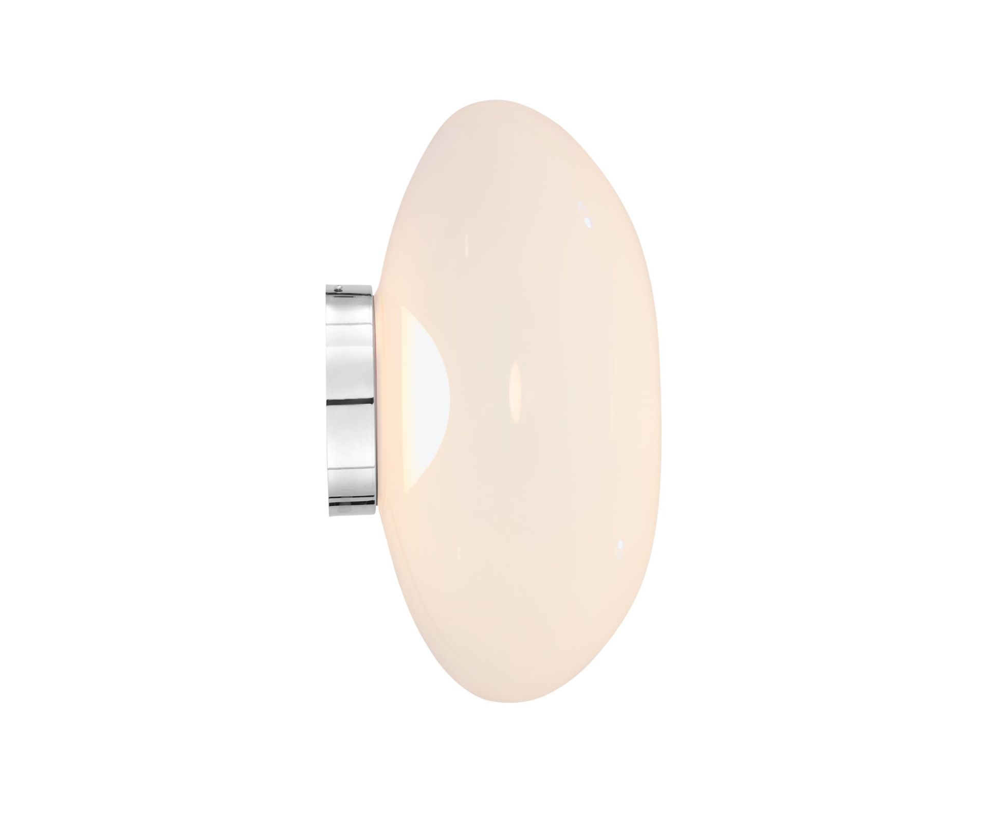 Melt Surface LED Wall Light Opal - Silver Tom Dixon