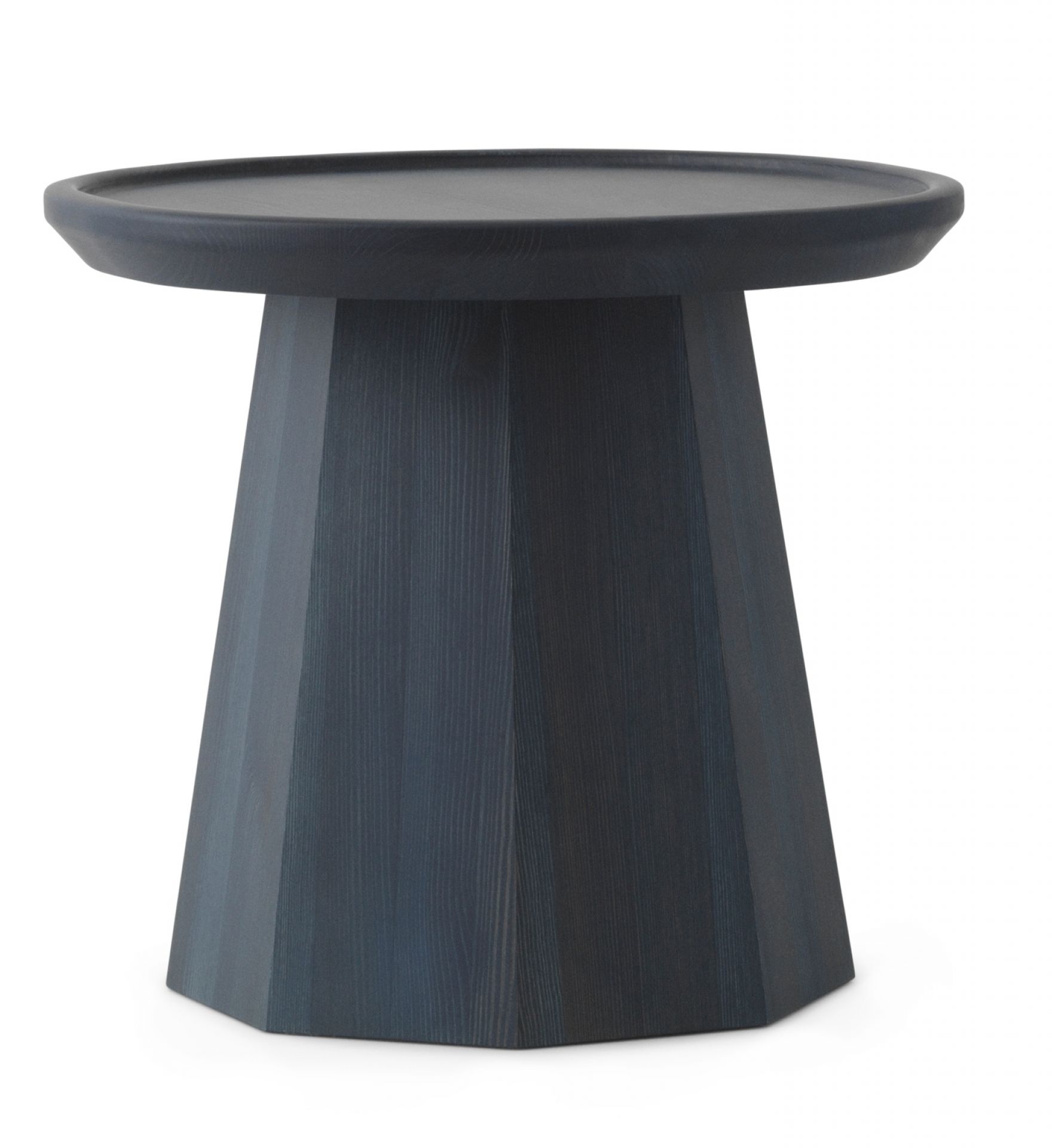 Pine Table Small Side Table Normann Copenhagen Dark blue