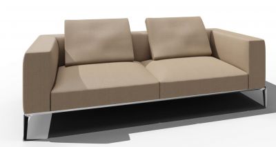 Jaan Living 3 Seater Sofa with 2 Back Cushions Preferred Combination Walter Knoll 