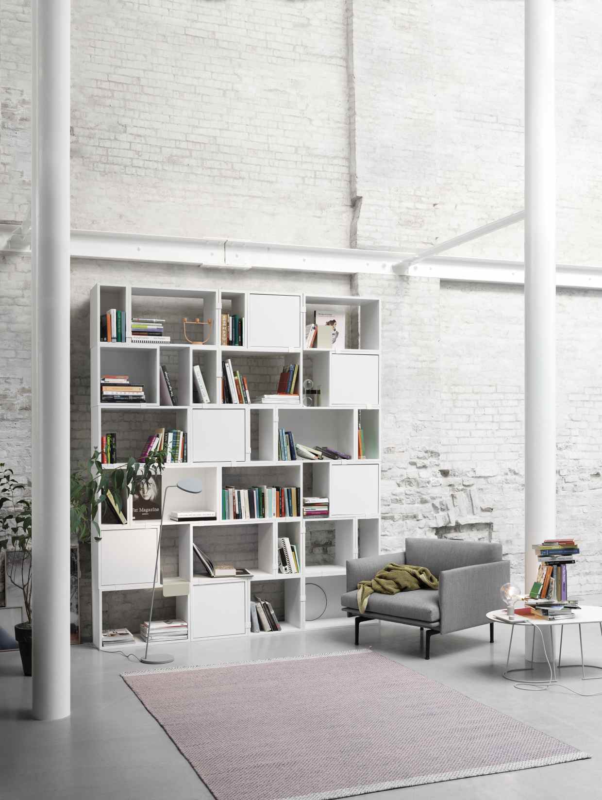 Stacked Storage System 2.0 Shelf system Muuto