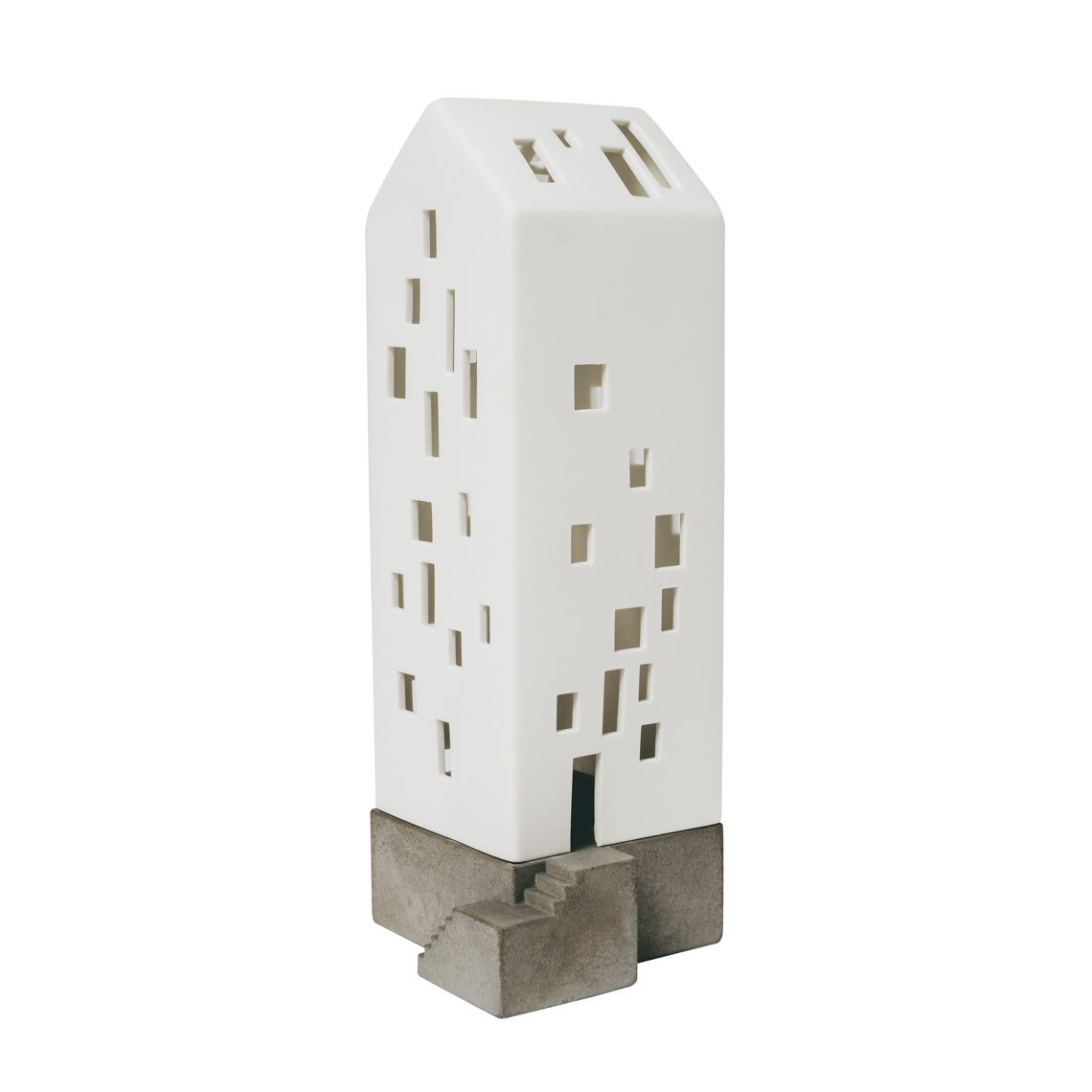 Light house flat block with concrete base Wheels 