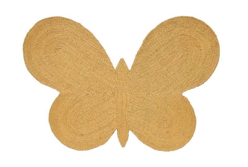 Lucia Eames Butterfly Jute Carpet 220x150 cm Nanimarquina