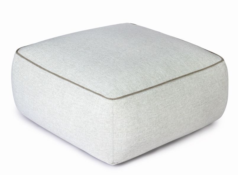 Maliha Lounge Stool Square Outdoor Weishäupl Pebble
