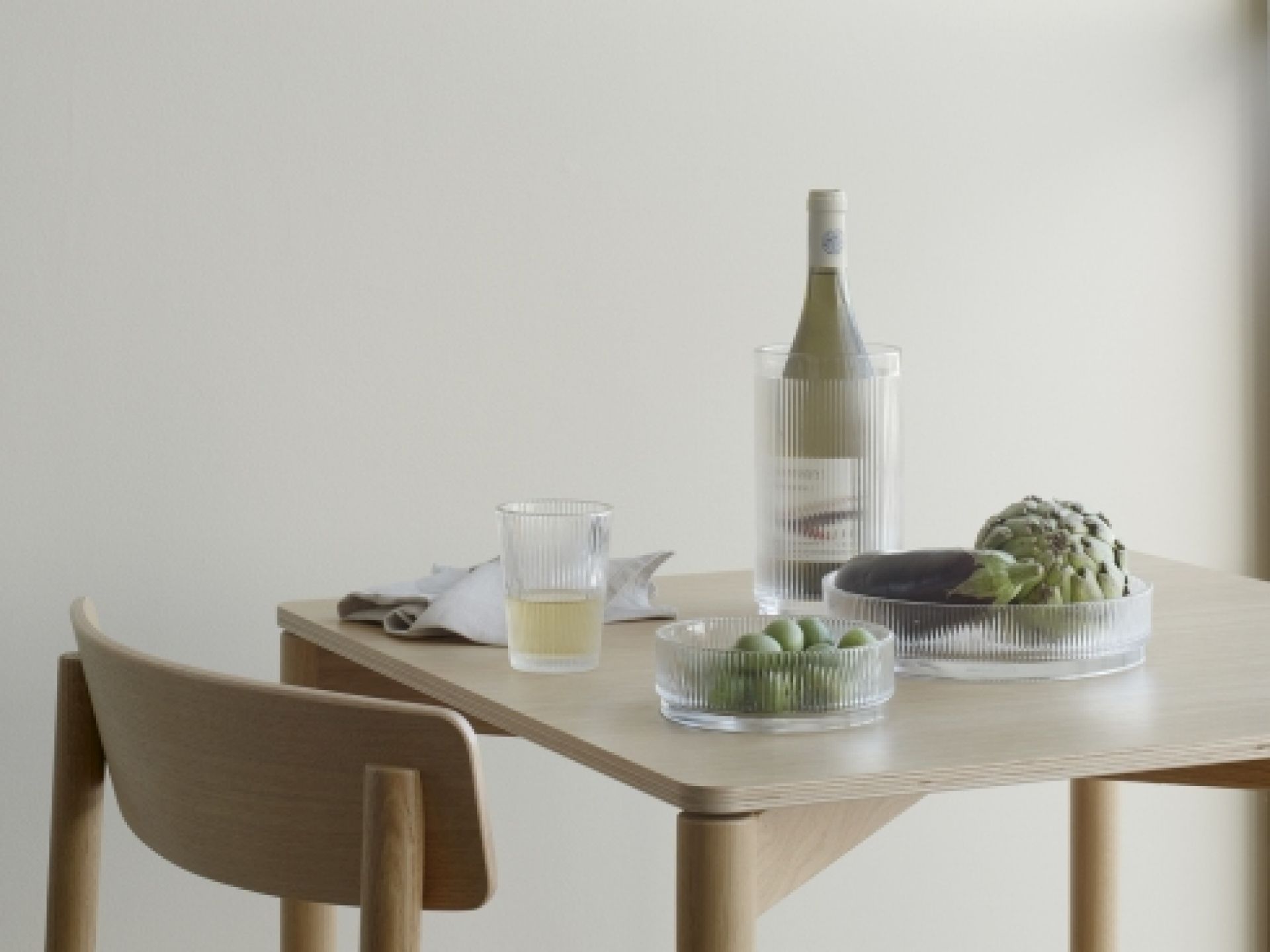Pilastro serving bowl large Stelton SINGLE PIECE