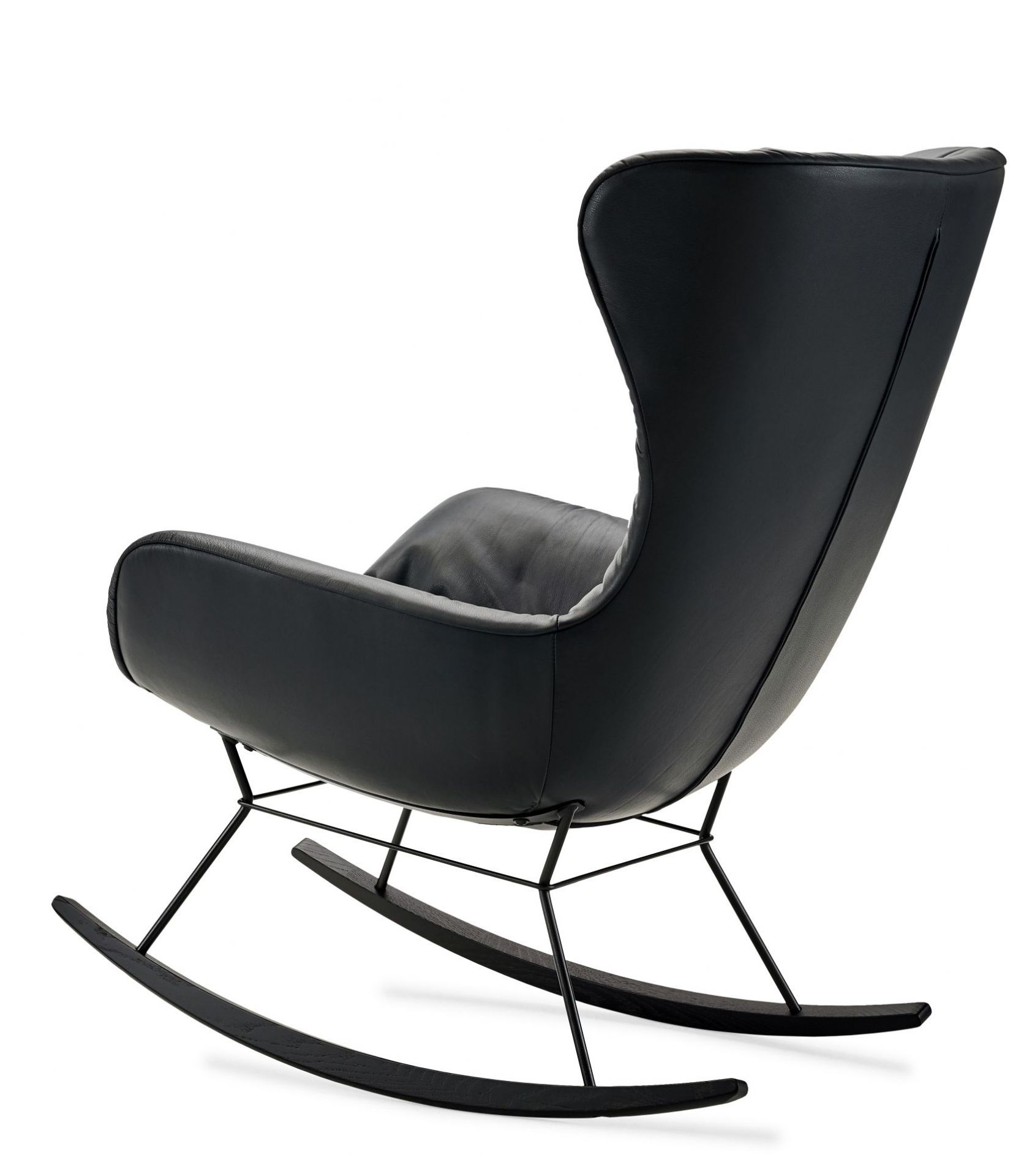 Leya Rocking Wingback Chair Freifrau Manufaktur