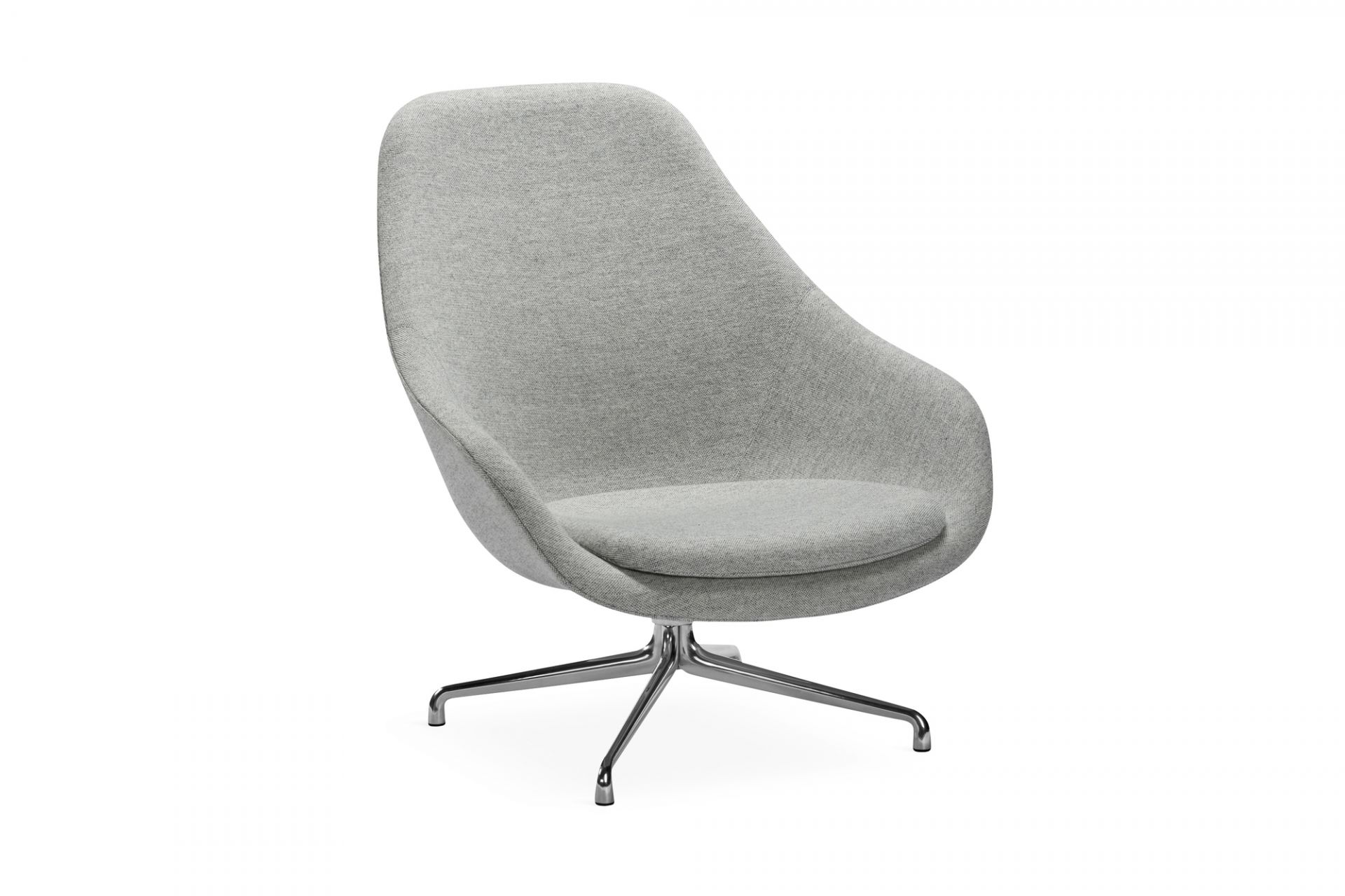 About a Lounge AAL 91 / AAL91 High swivel armchair Hay