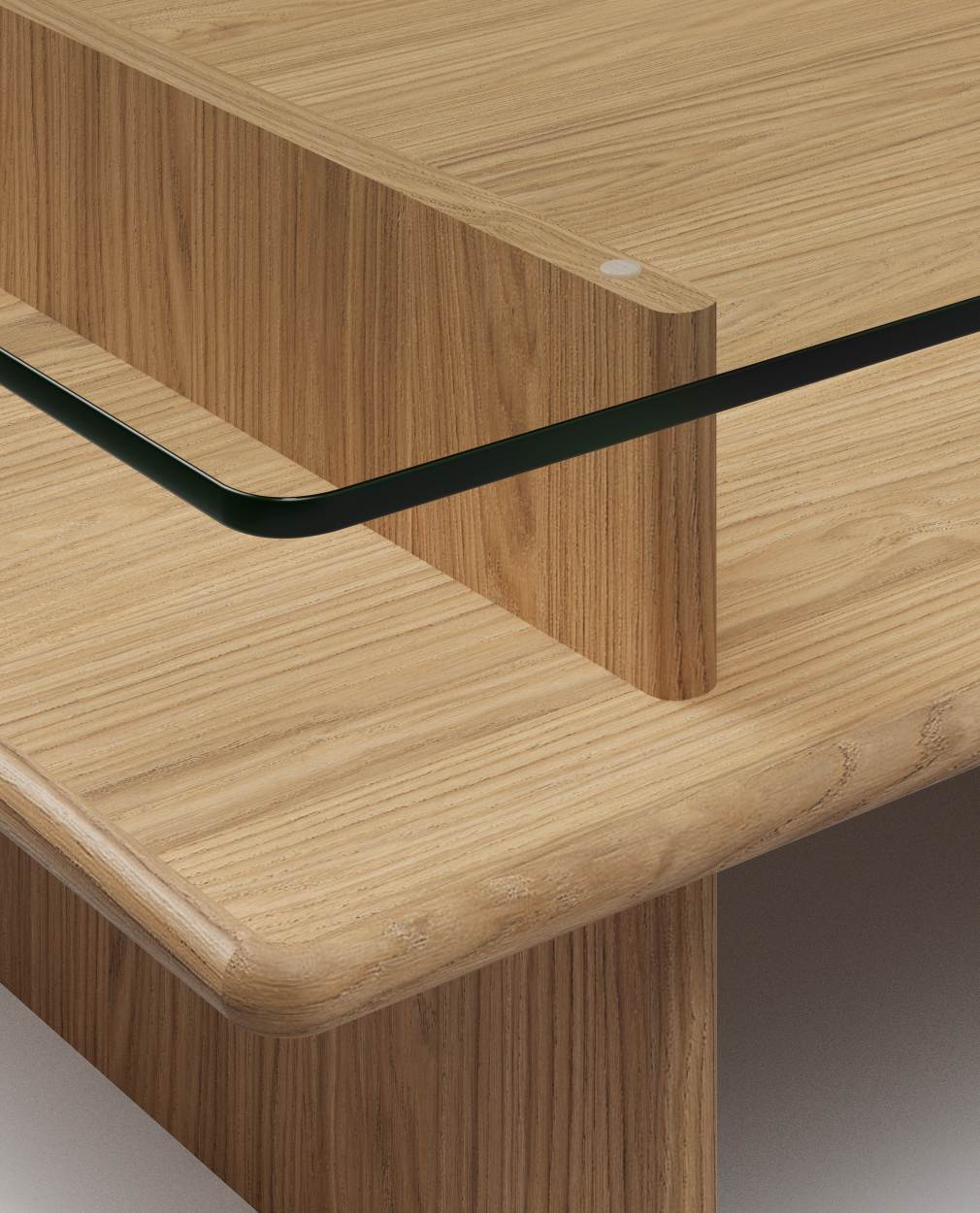 Parallel Coffee Table Coffee table 90x90 cm Woud