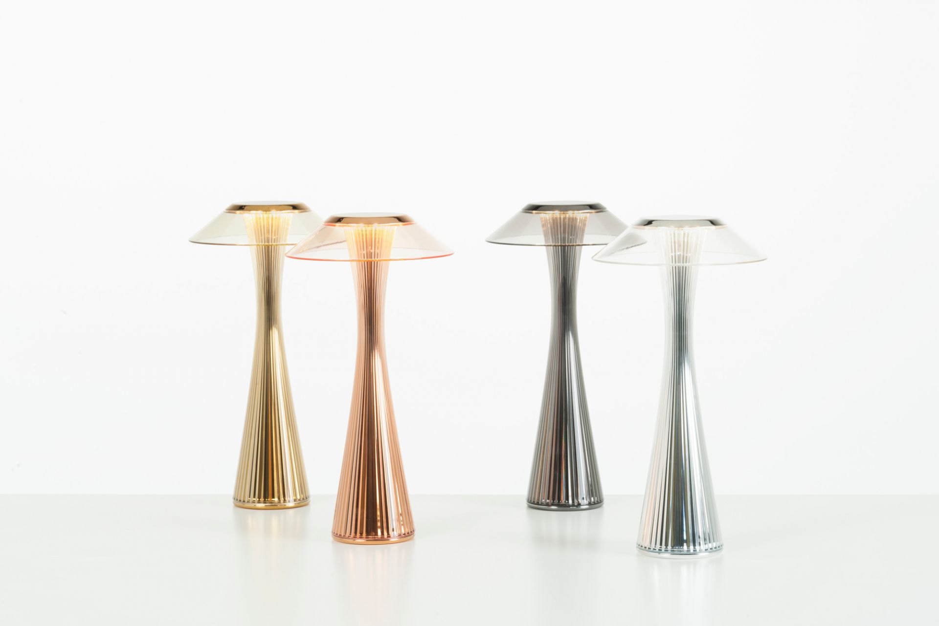 Space table lamp Outdoor Chrome Kartell