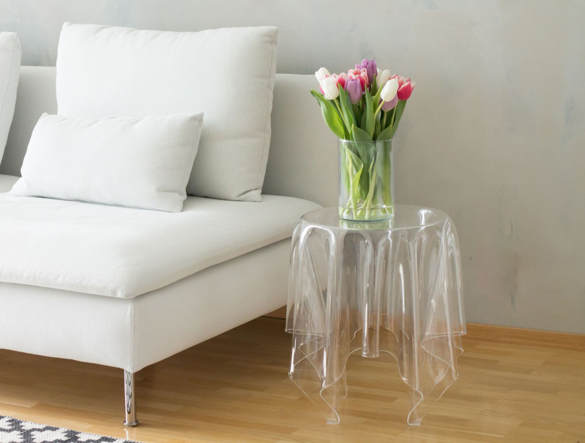 Essey Illusion Side Table transparent Klein & More