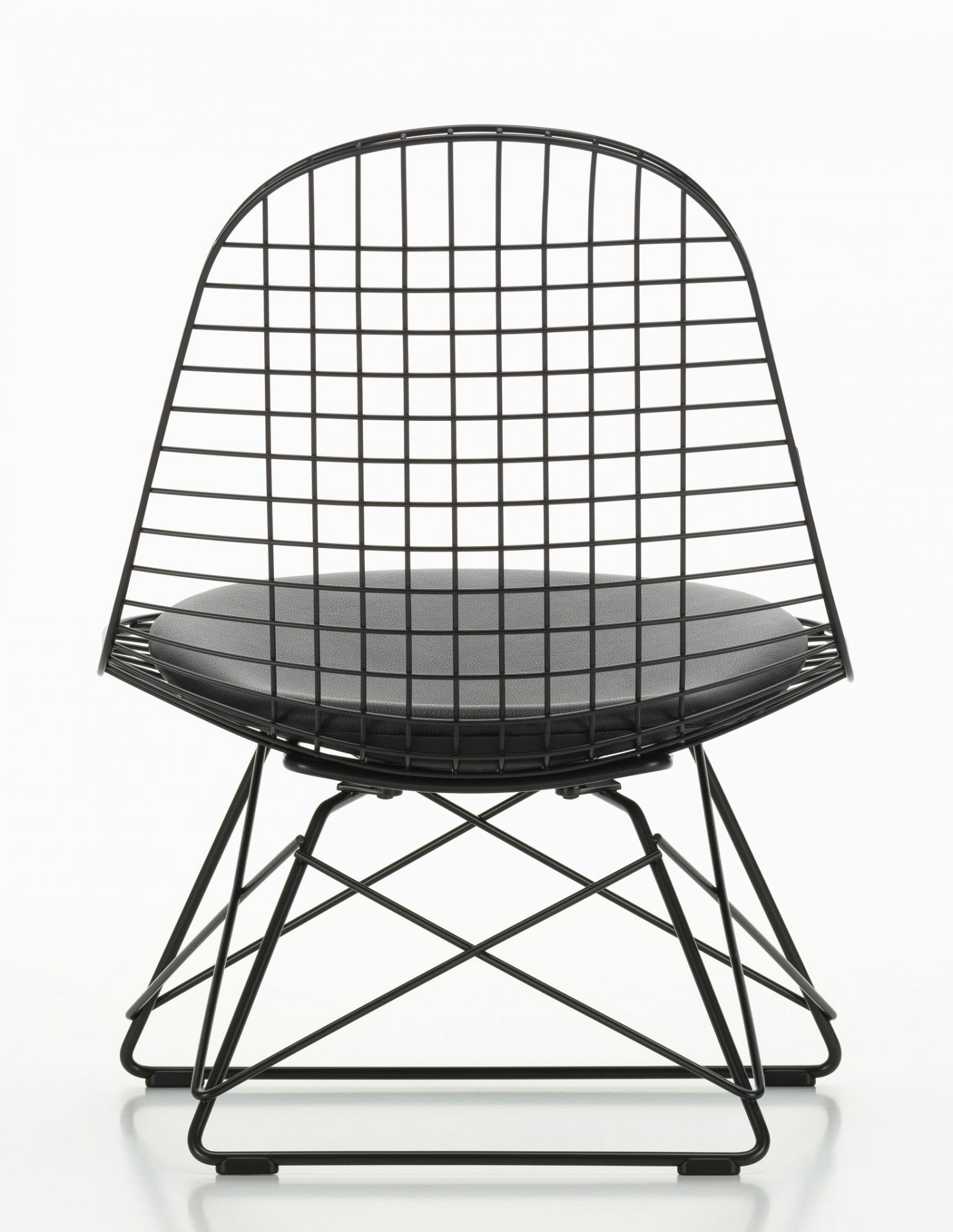 LKR-5 Wire Chair Chair with Seat Cushion Vitra