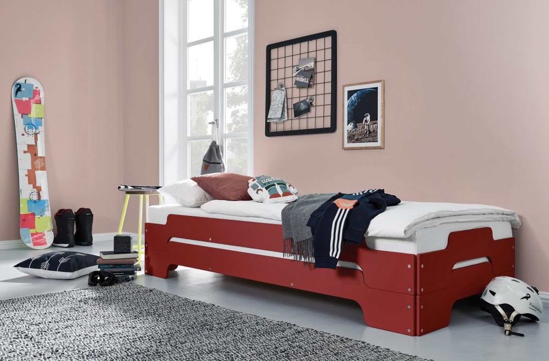 Stacking bed Lacquer Klassik / Komfort Müller Möbelwerkstätten