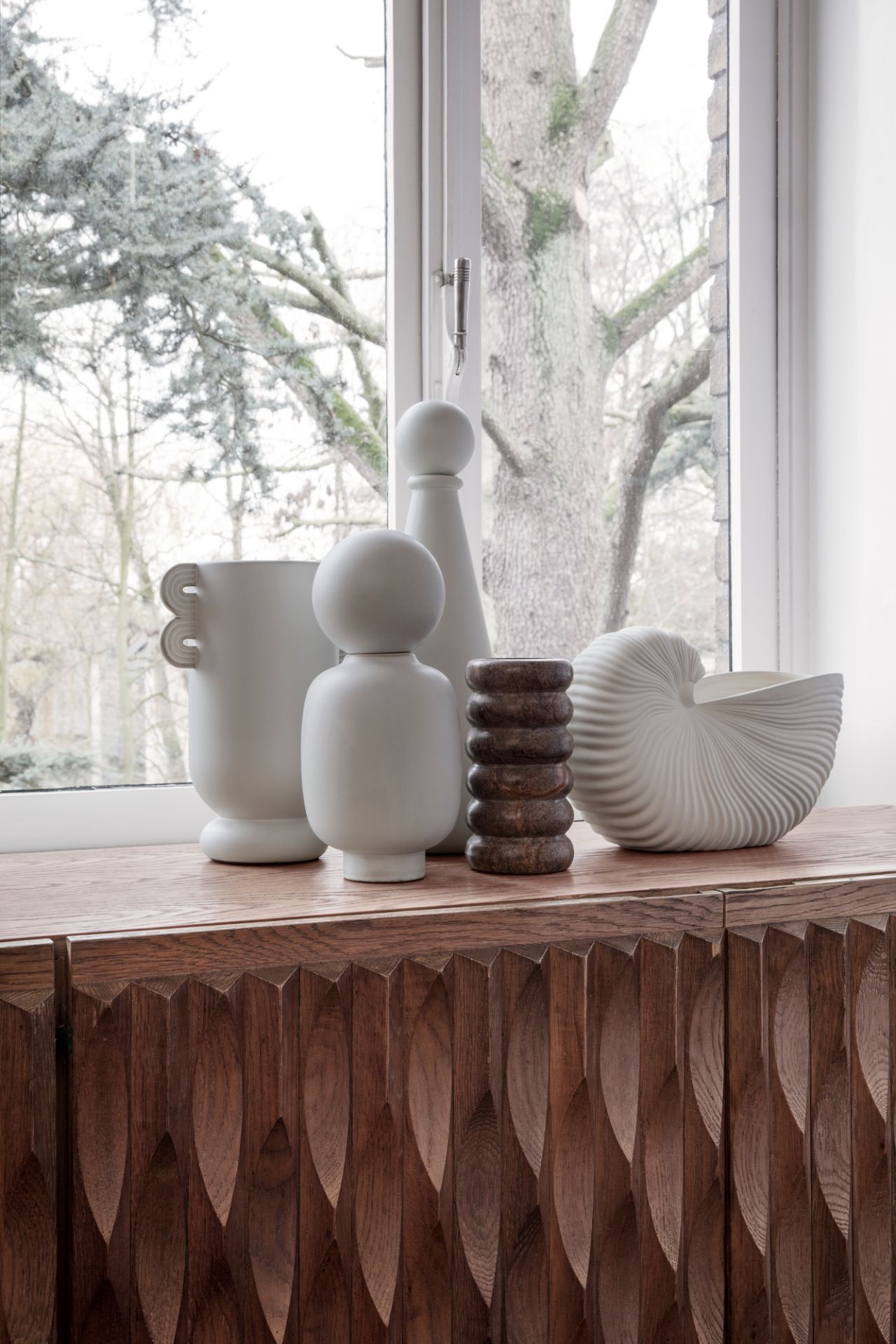 Shell Pot Vase Ferm Living SINGLE PIECES