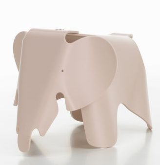 Eames Elephant Small RE Vitra pale pink