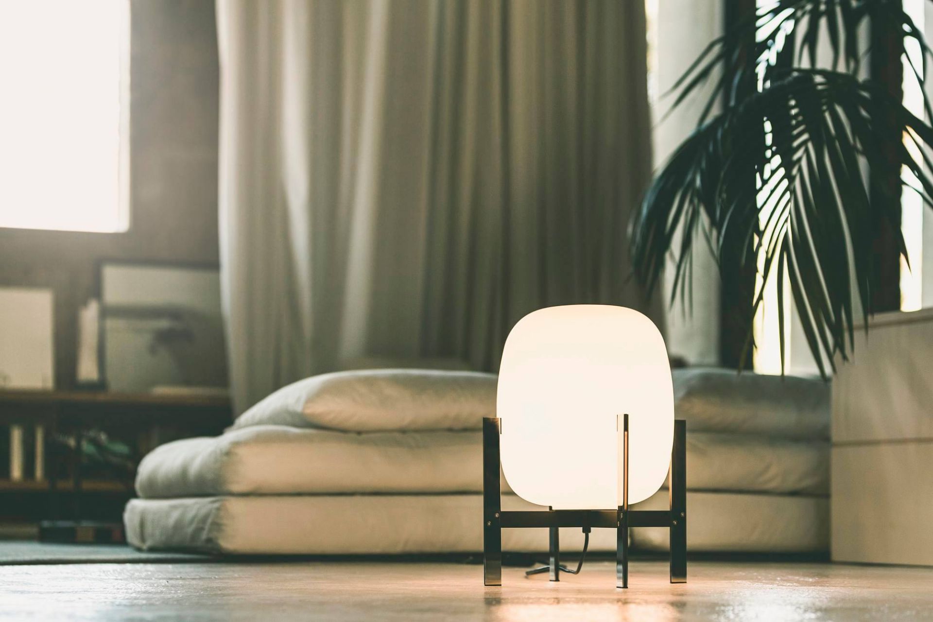 Cesta Metálica Table Lamp Santa & Cole