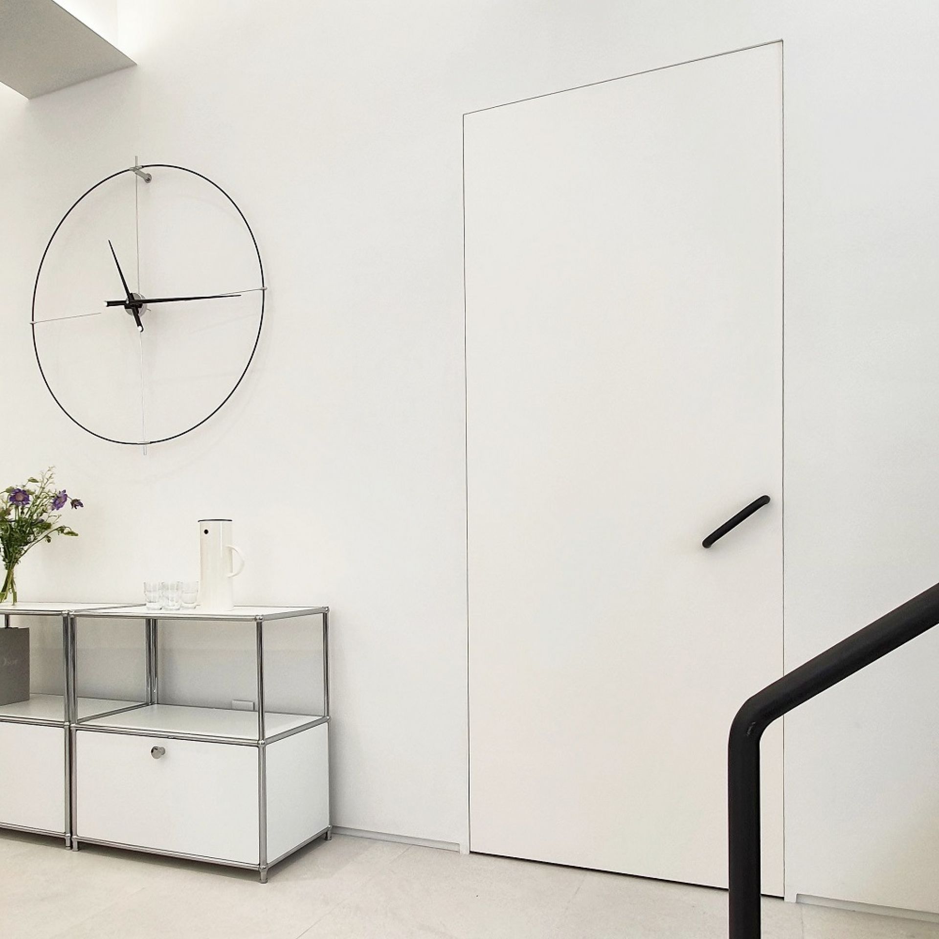 Bilbao N/ L Wall Clock nomon