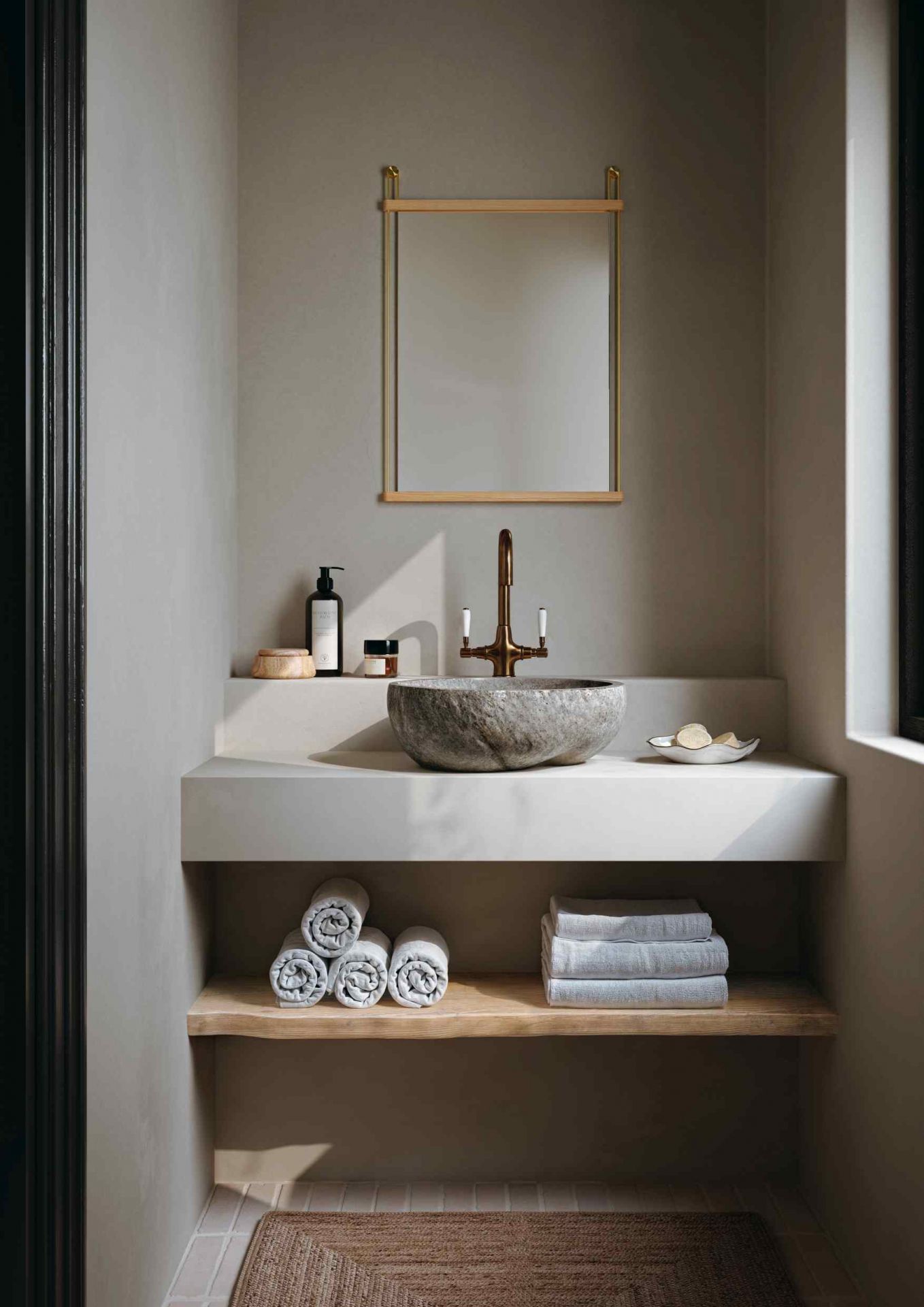 Suspended Mirror Small Mirror Woud 