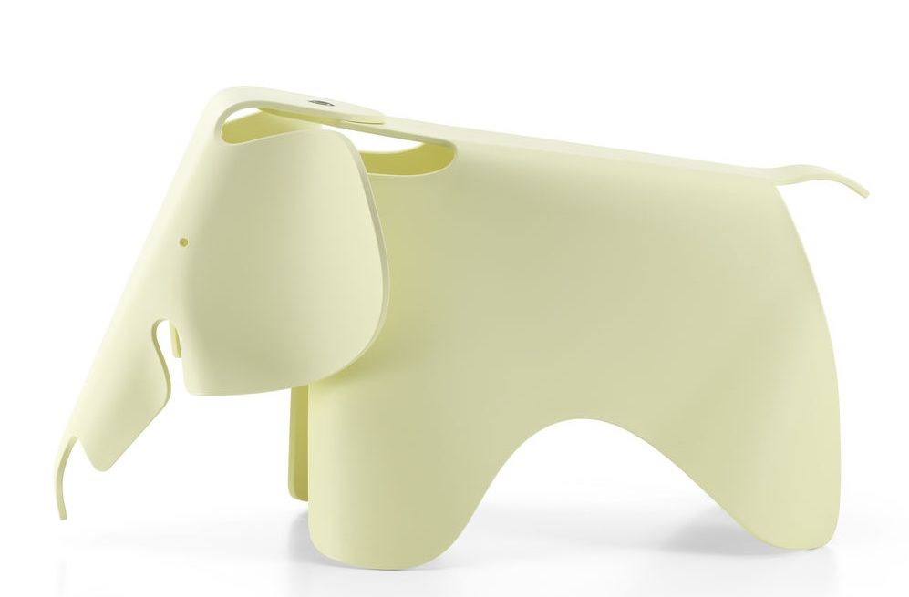 Eames Elephant Stool RE Vitra canary yellow
