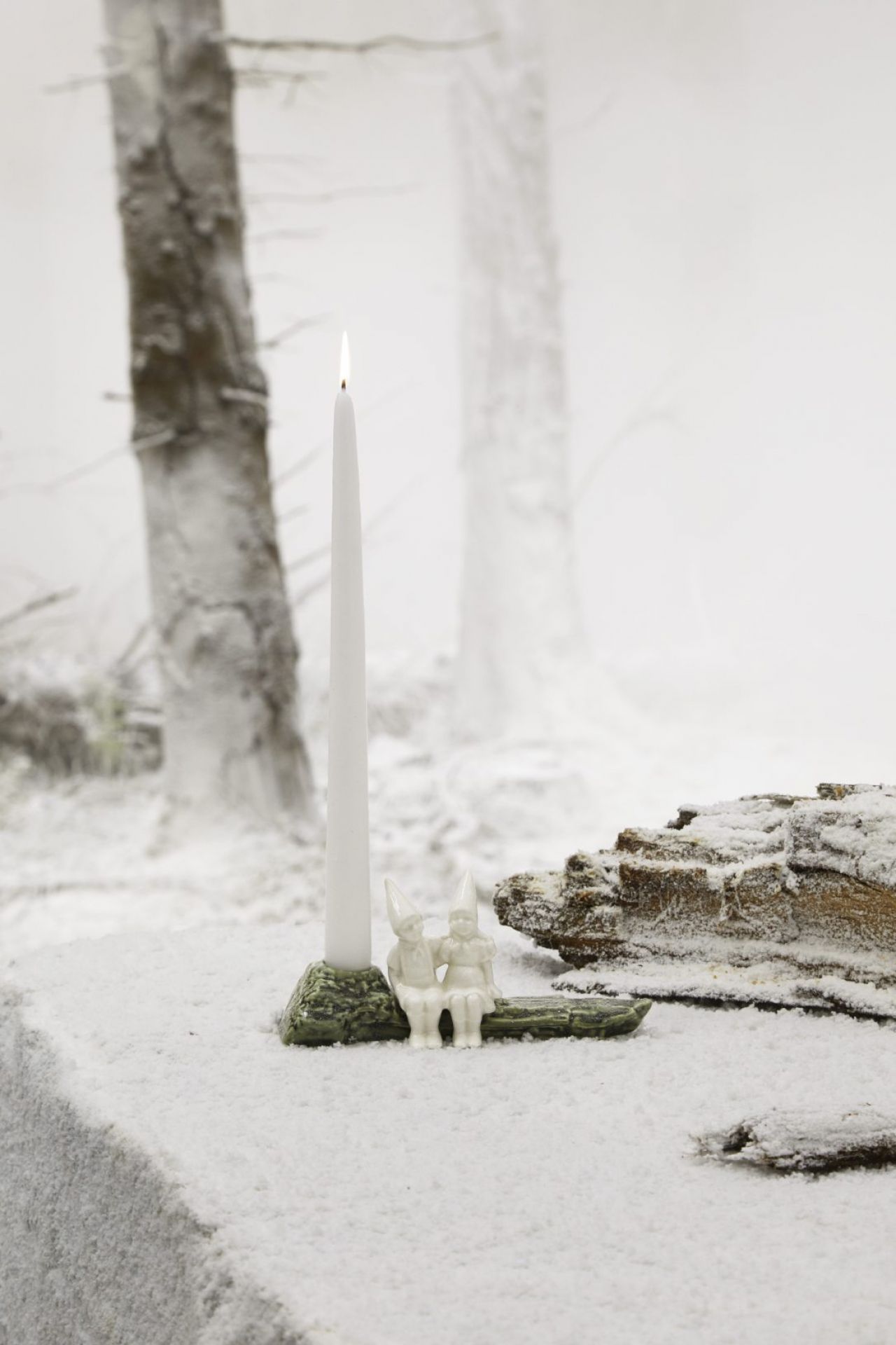 Christmas Tales Julekram Candle Holder H 8,5 cm Kähler SINGLE PIECES