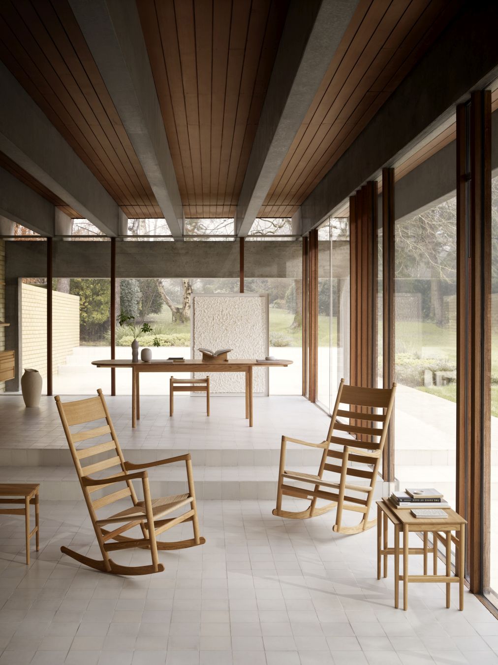 CH45 Rocking Chair - Oak oiled Carl Hansen & Søn